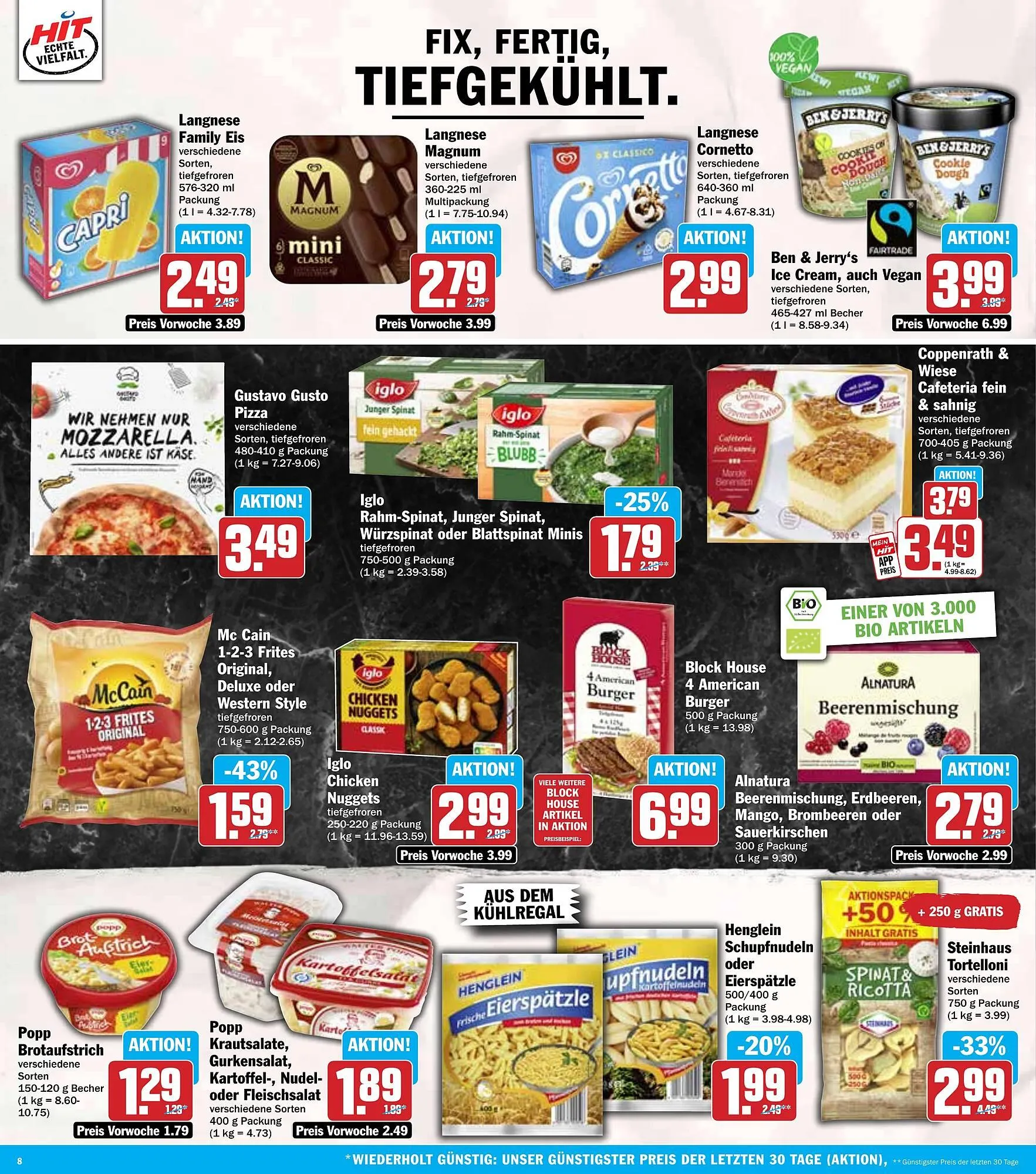 Hit Prospekt von 28. Juli bis 2. August 2025 - Prospekt seite 8
