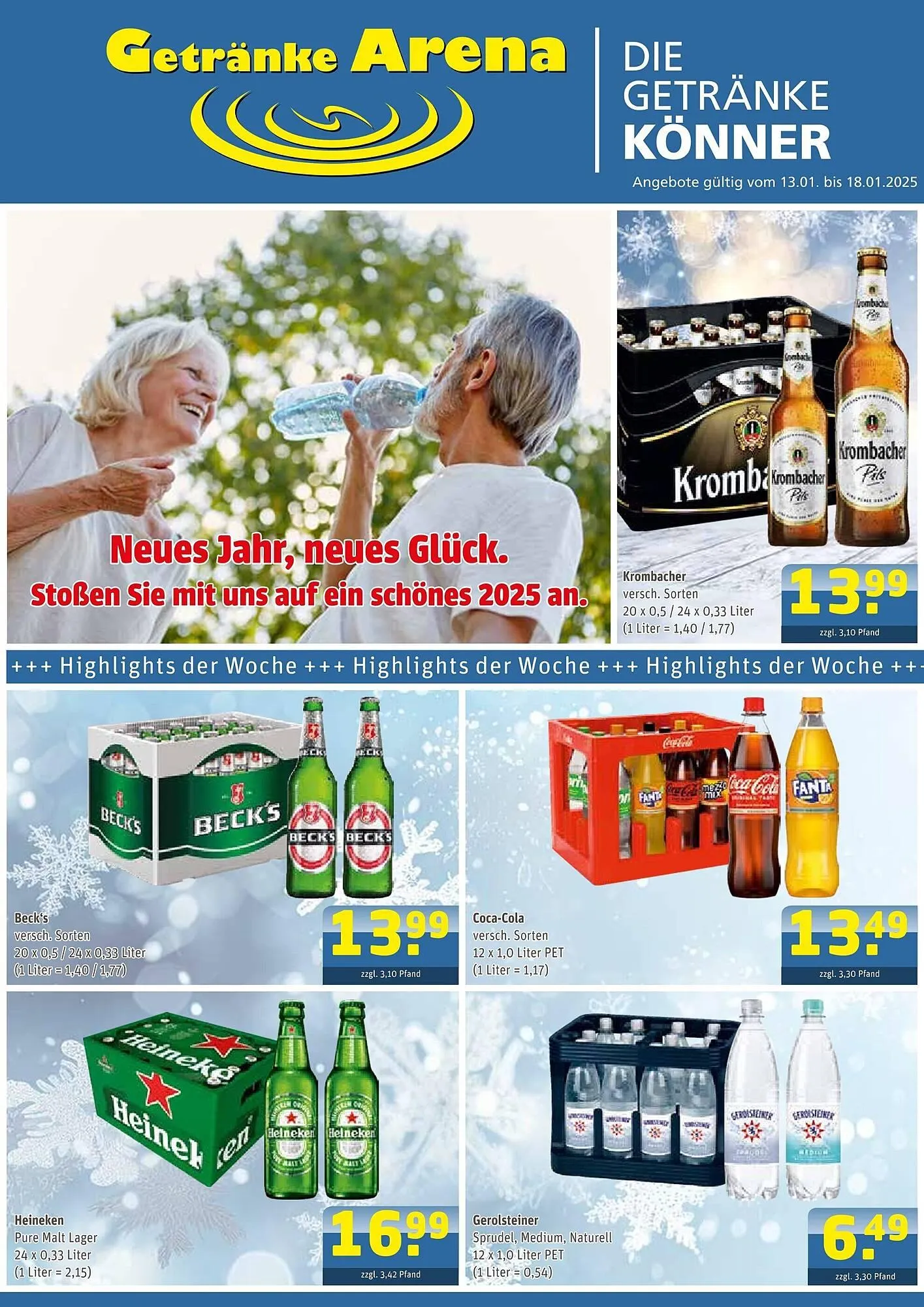 Getränke Arena Prospekt - 1