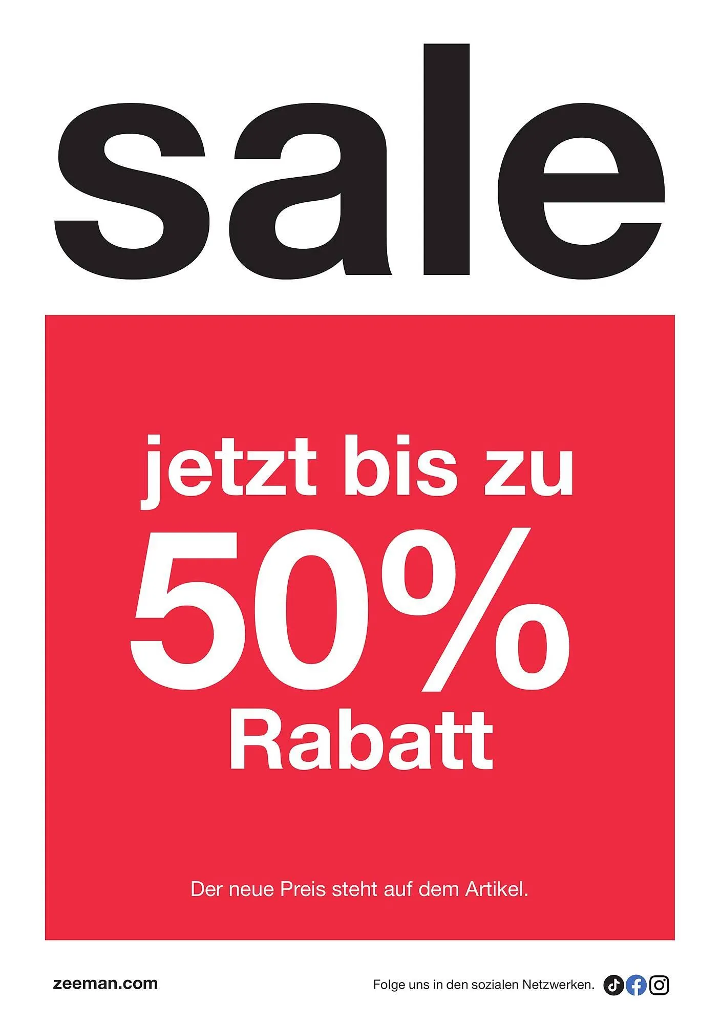 Zeeman Prospekt von 26. Juli bis 8. August 2025 - Prospekt seite 10