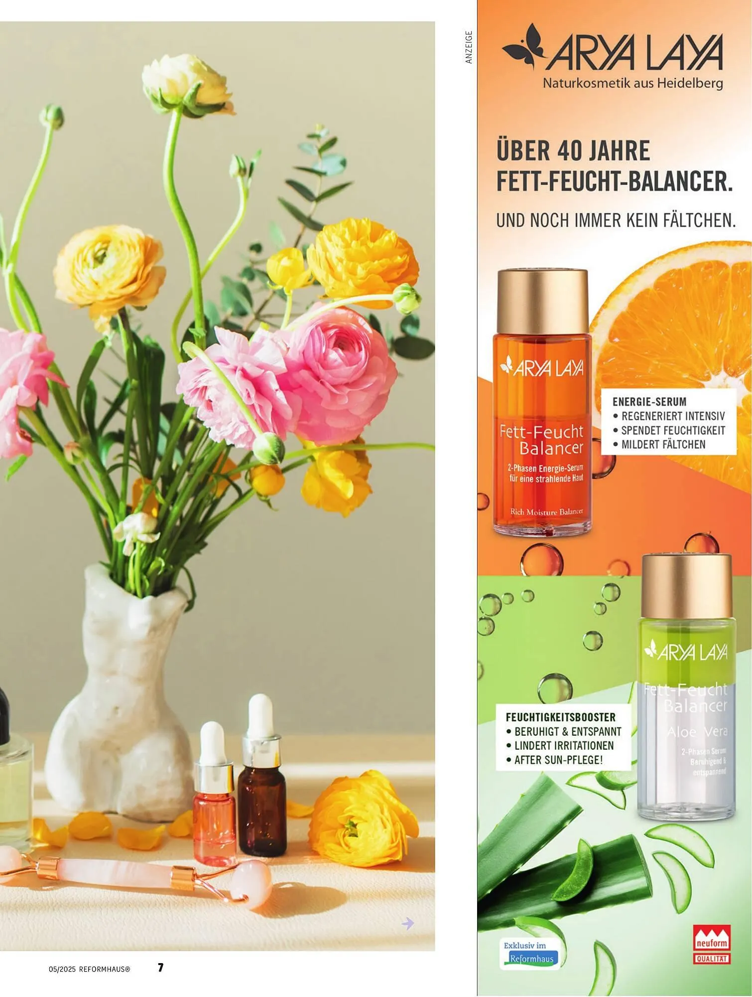 Reformhaus Prospekt von 1. Mai bis 31. Mai 2025 - Prospekt seite 7