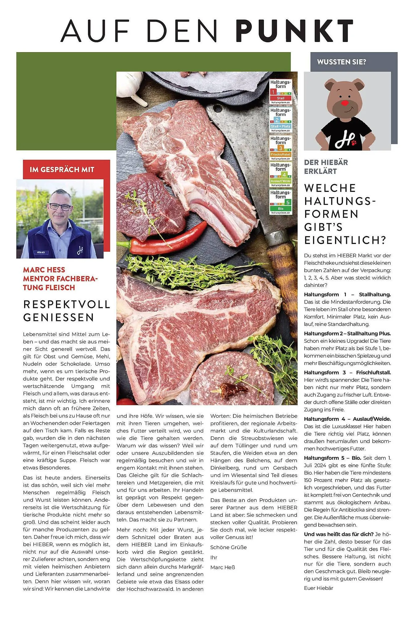 Hieber's Frische Center Prospekt von 23. März bis 29. März 2025 - Prospekt seite 3