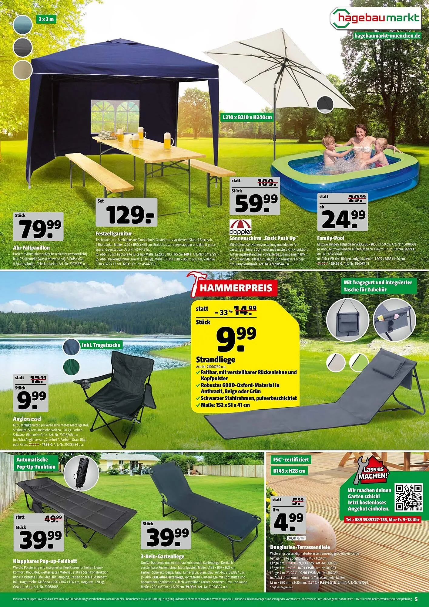 Hagebau Prospekt von 19. Juli bis 26. Juli 2025 - Prospekt seite 5