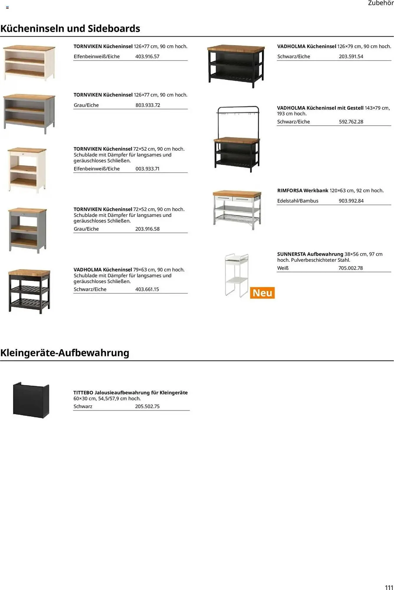 IKEA Prospekt von 30. September bis 30. September 2026 - Prospekt seite 111