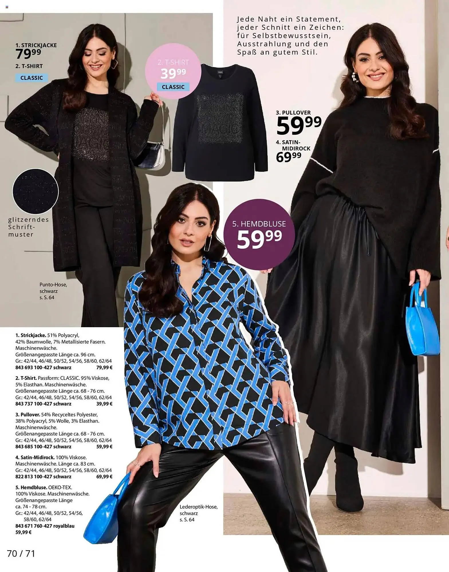 Ulla Popken Katalog von 1. November bis 30. November 2025 - Prospekt seite 70