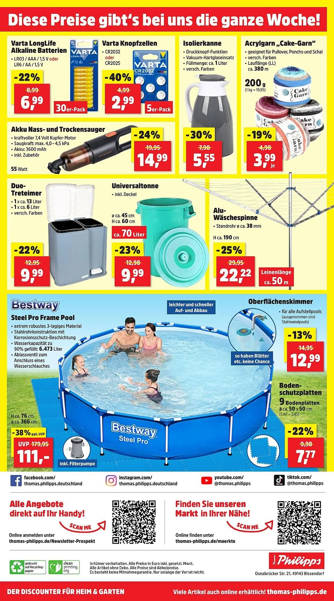 Thomas Philipps Prospekt von 7. April bis 12. April 2025 - Prospekt seite 16