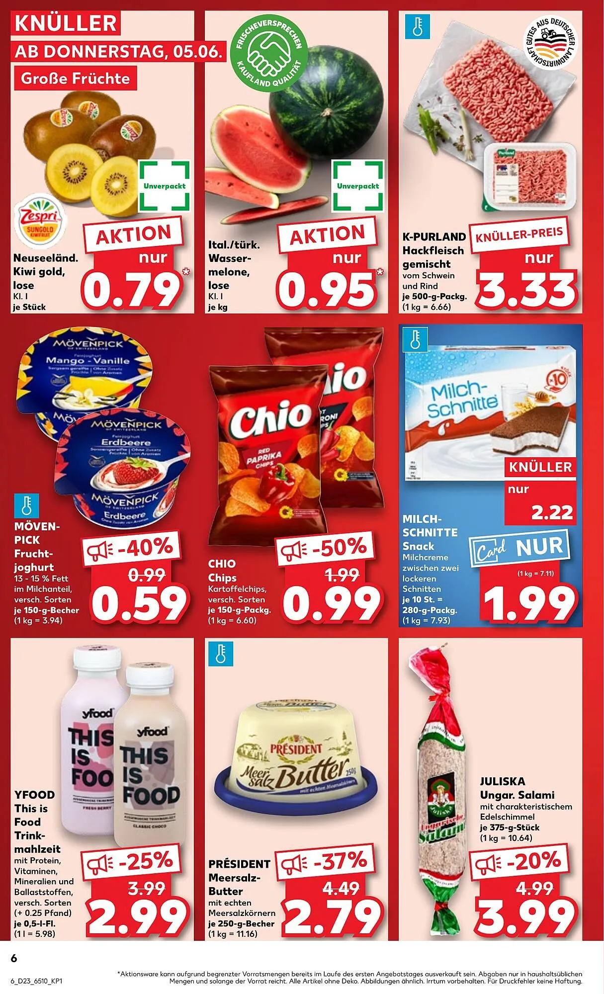 Kaufland Prospekt von 5. Juni bis 11. Juni 2025 - Prospekt seite 6