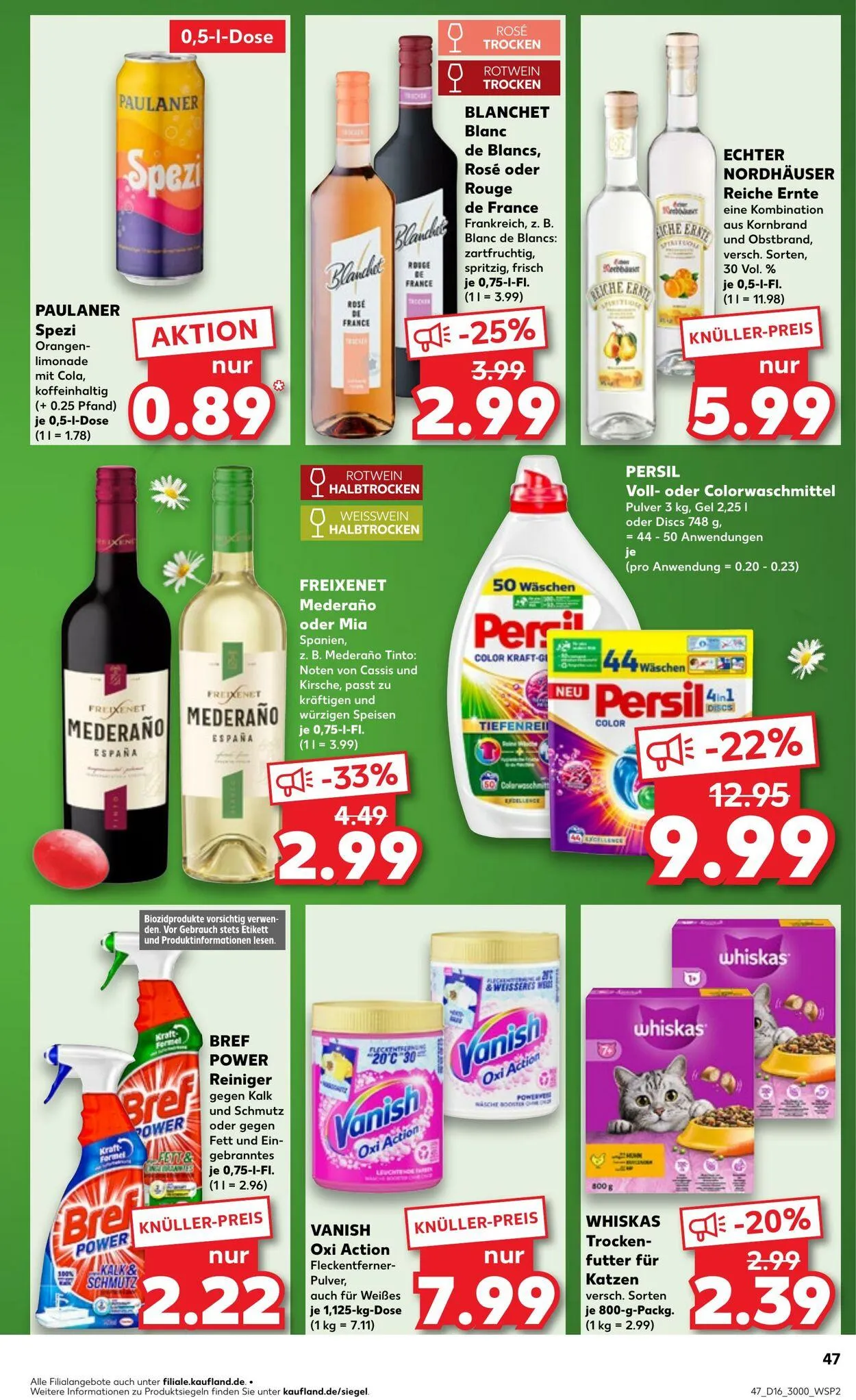 Kaufland - Bergen von 17. April bis 23. April 2025 - Prospekt seite 47