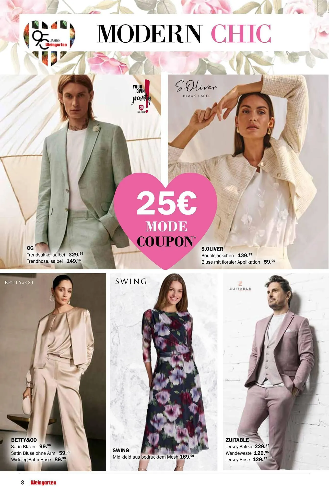 Modehaus Weingarten Prospekt von 12. März bis 31. März 2025 - Prospekt seite 8