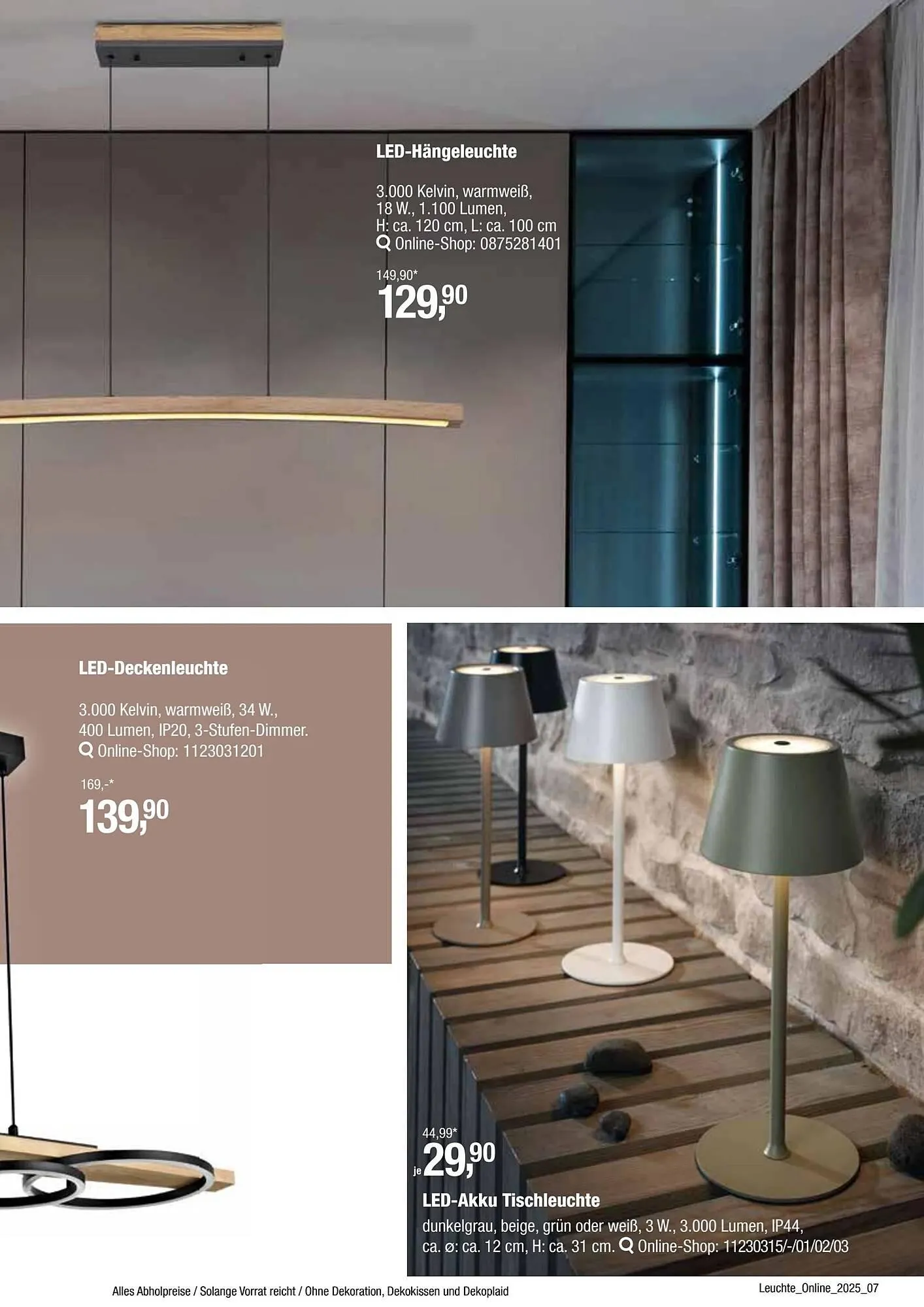 Opti Wohnwelt Prospekt von 25. Juli bis 1. Oktober 2025 - Prospekt seite 7