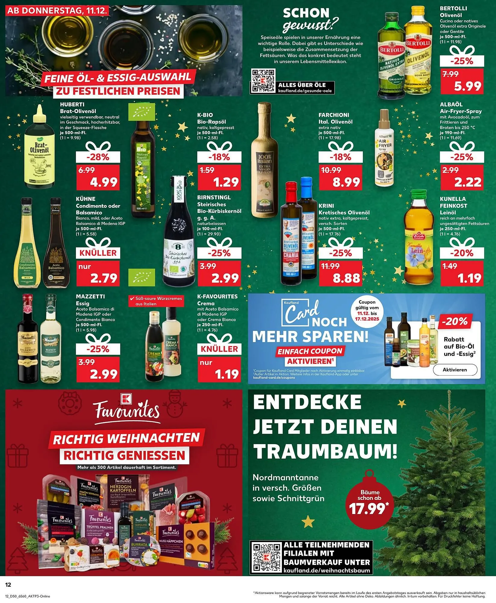 Kaufland Prospekt von 11. Dezember bis 17. Dezember 2025 - Prospekt seite 12