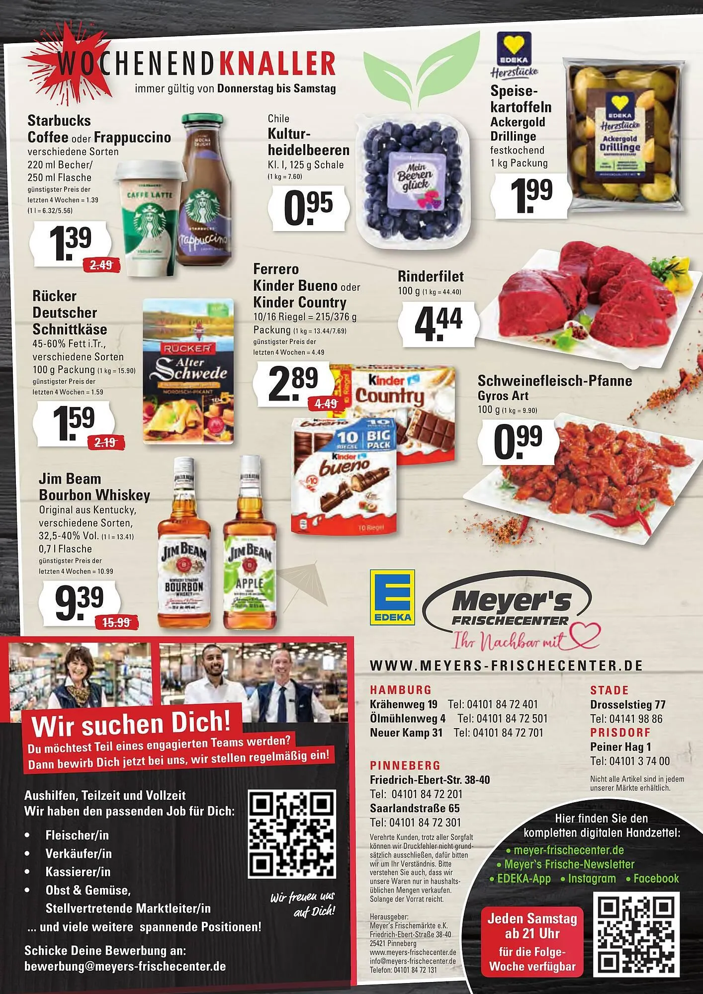 Meyer's Frischemarkt Prospekt von 10. November bis 15. November 2025 - Prospekt seite 16
