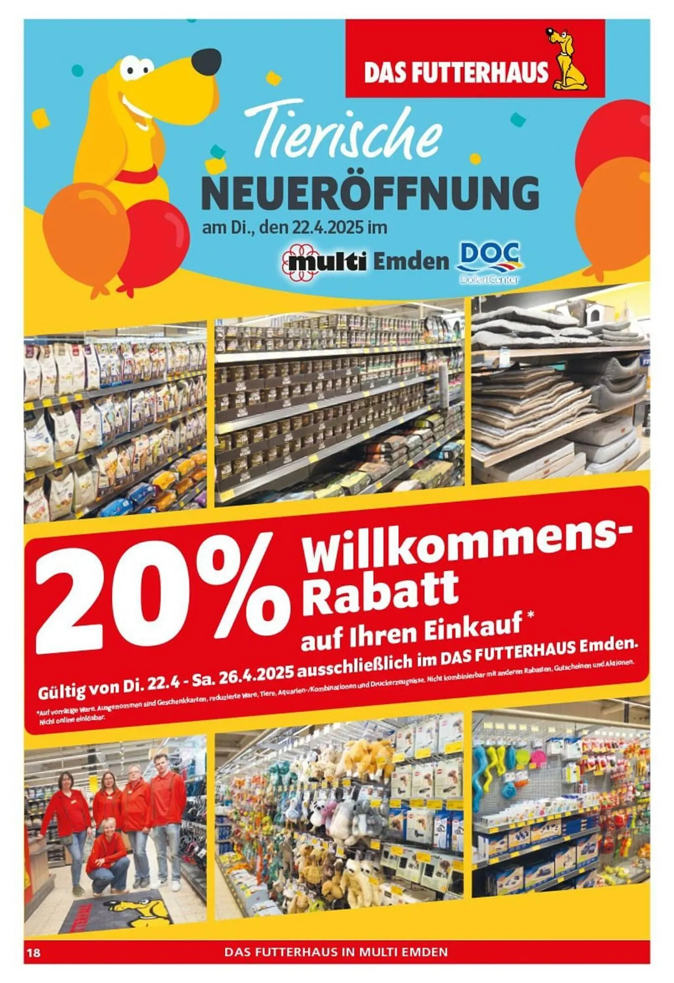 Multi Markt Prospekt von 23. April bis 26. April 2025 - Prospekt seite 18
