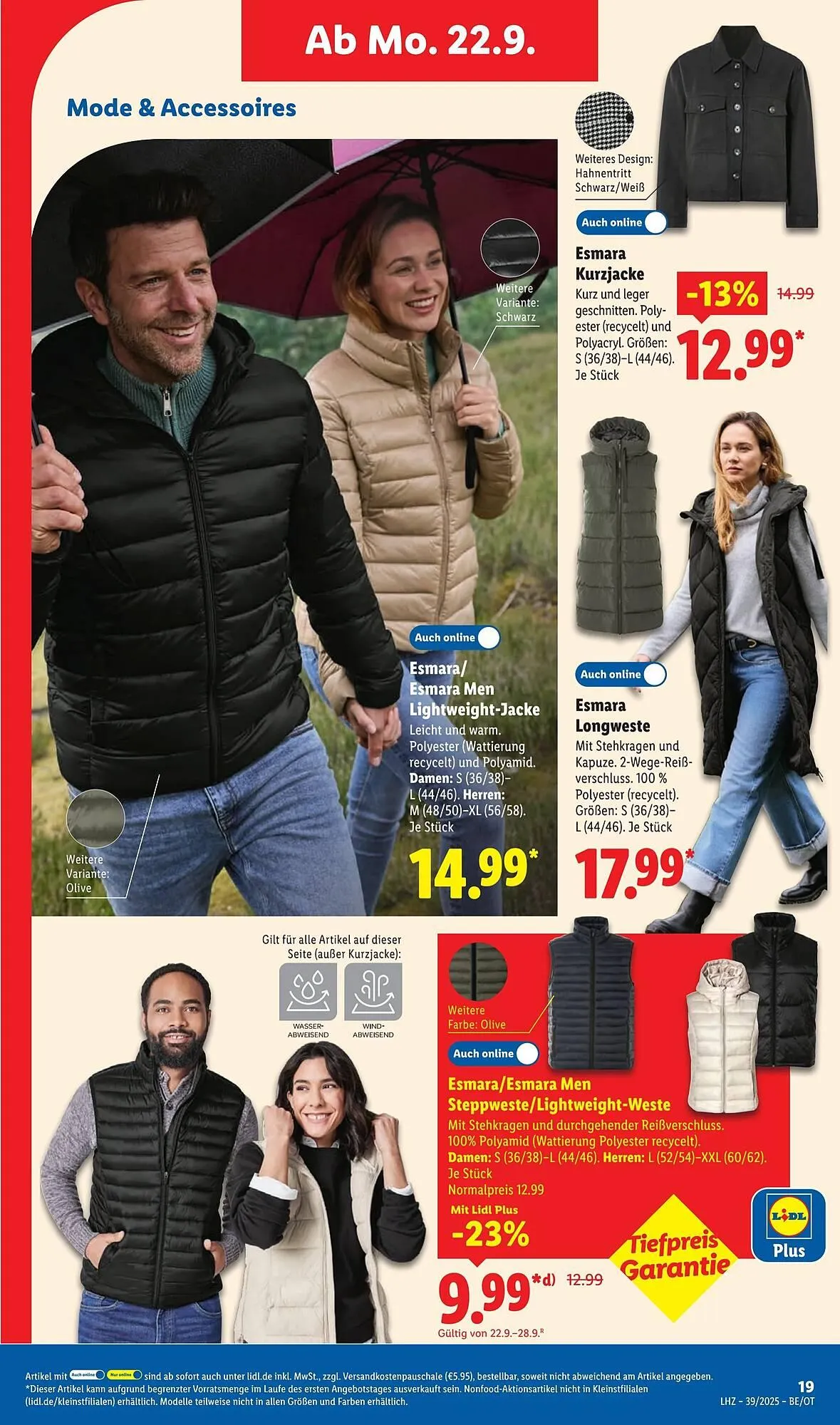 Lidl Prospekt von 22. September bis 28. September 2025 - Prospekt seite 29