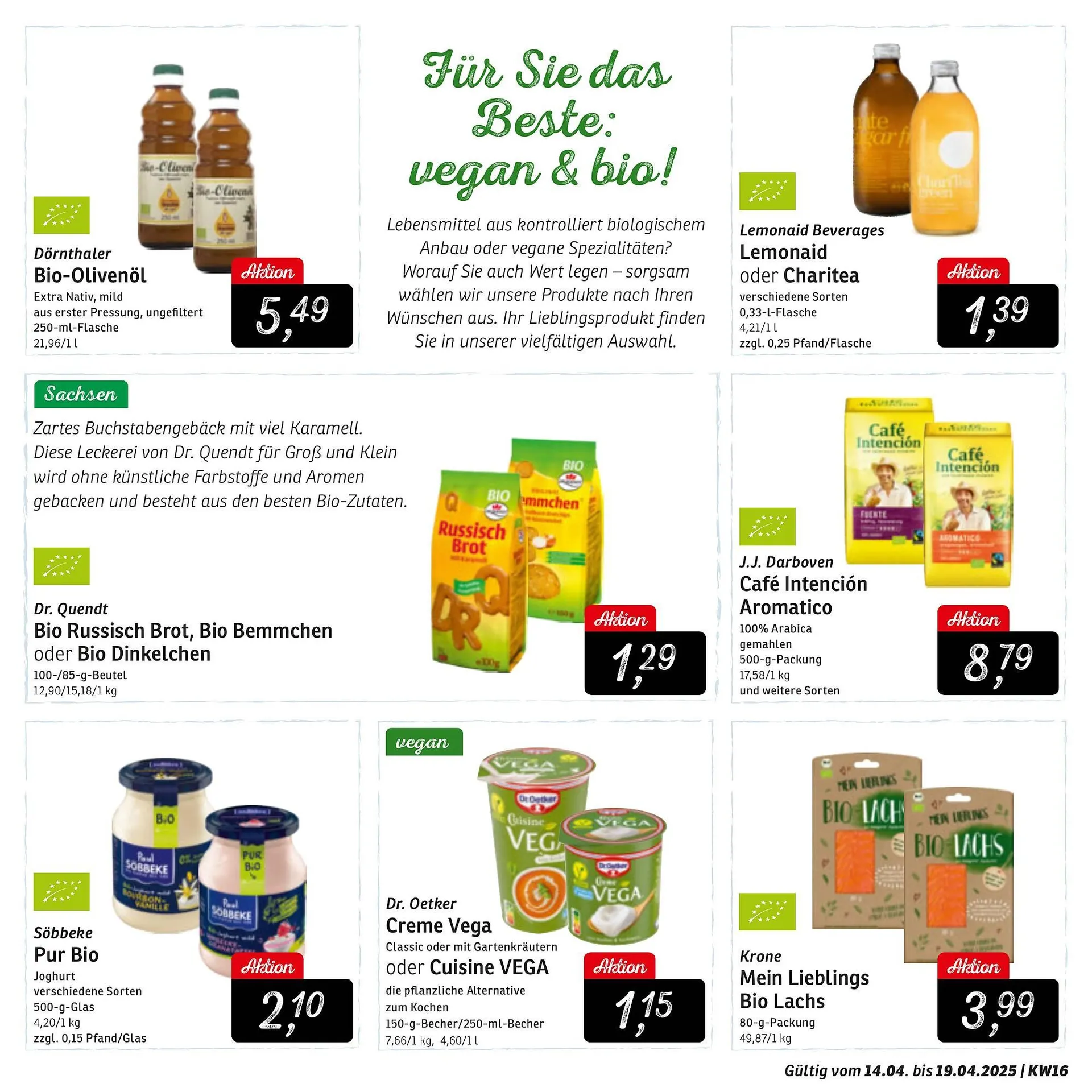 KONSUM Prospekt von 14. April bis 19. April 2025 - Prospekt seite 3