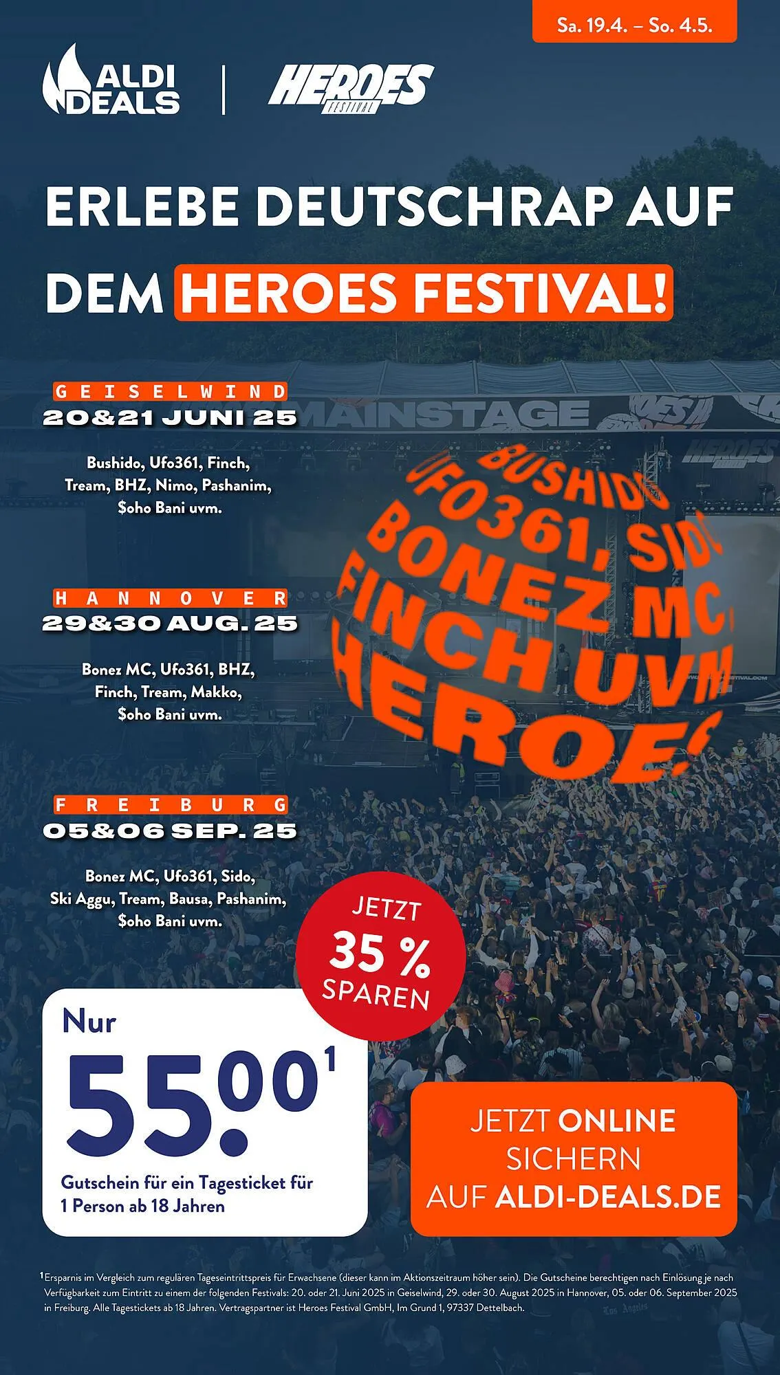 Aldi Süd Prospekt von 28. April bis 3. Mai 2025 - Prospekt seite 45