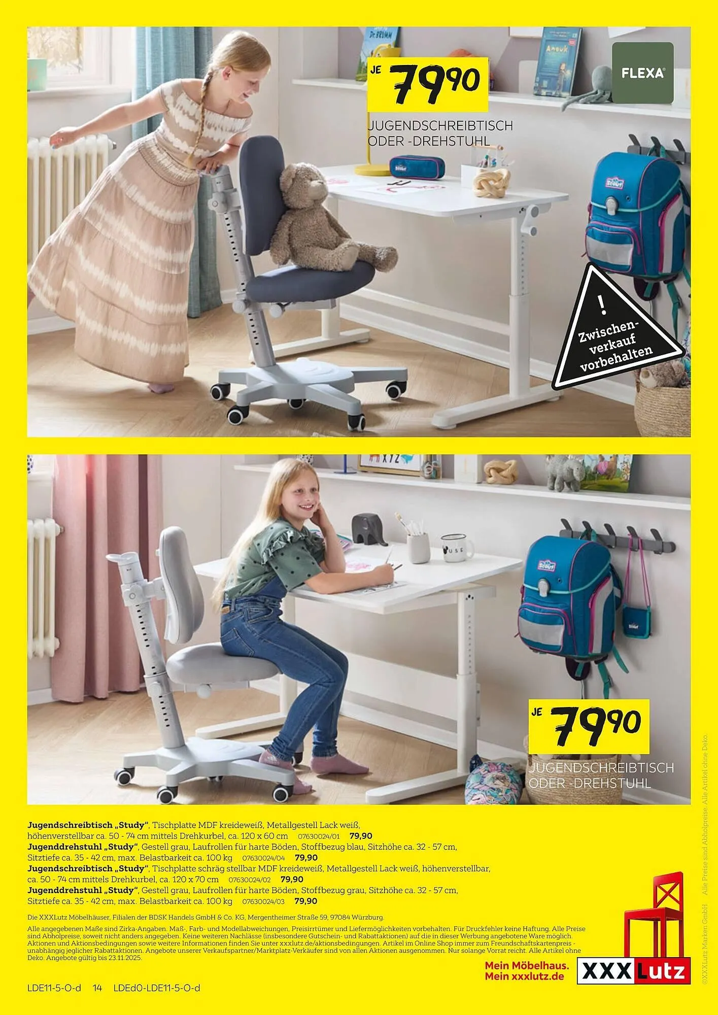 XXXLutz Prospekt von 10. November bis 23. November 2025 - Prospekt seite 14
