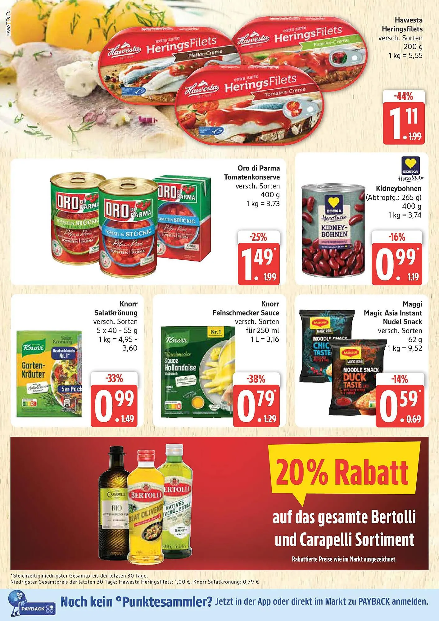 Marktkauf Prospekt von 16. Juni bis 21. Juni 2025 - Prospekt seite 16