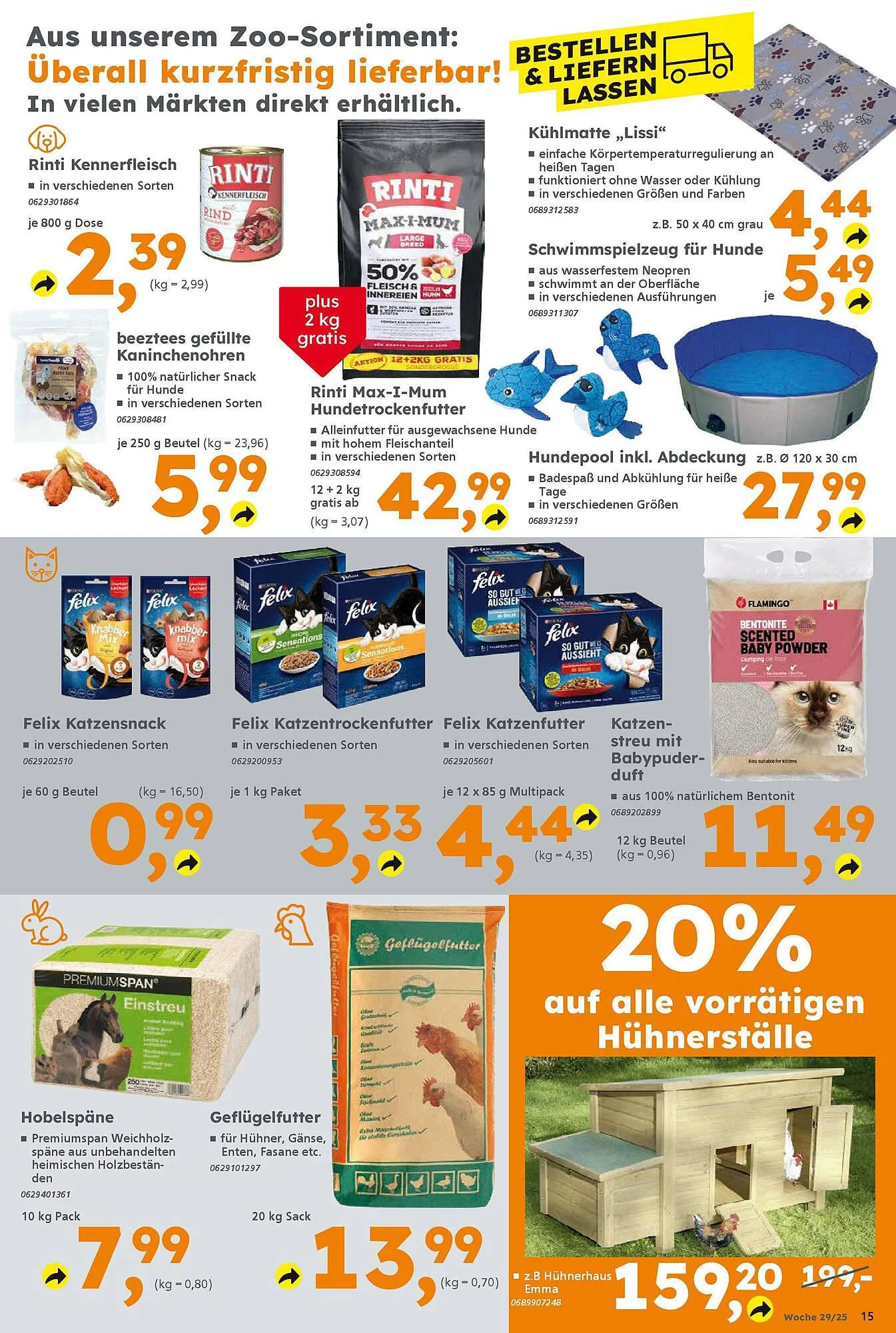 Globus Baumarkt Prospekt von 13. Juli bis 19. Juli 2025 - Prospekt seite 15