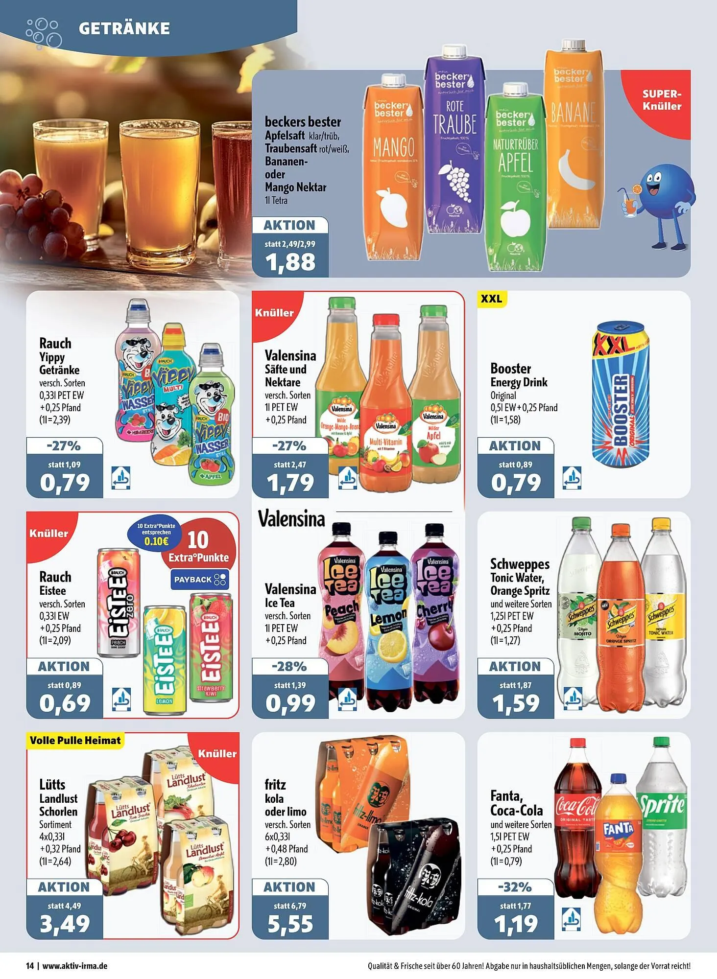 Aktiv Irma Prospekt von 23. Juni bis 28. Juni 2025 - Prospekt seite 14