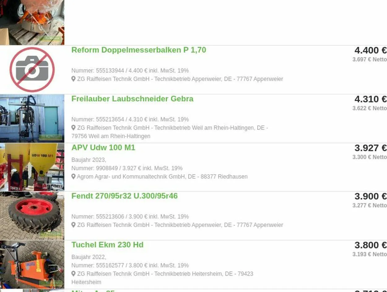 ZG Raiffeisen Aktueller Prospekt von 24. März bis 2. April 2025 - Prospekt seite 34