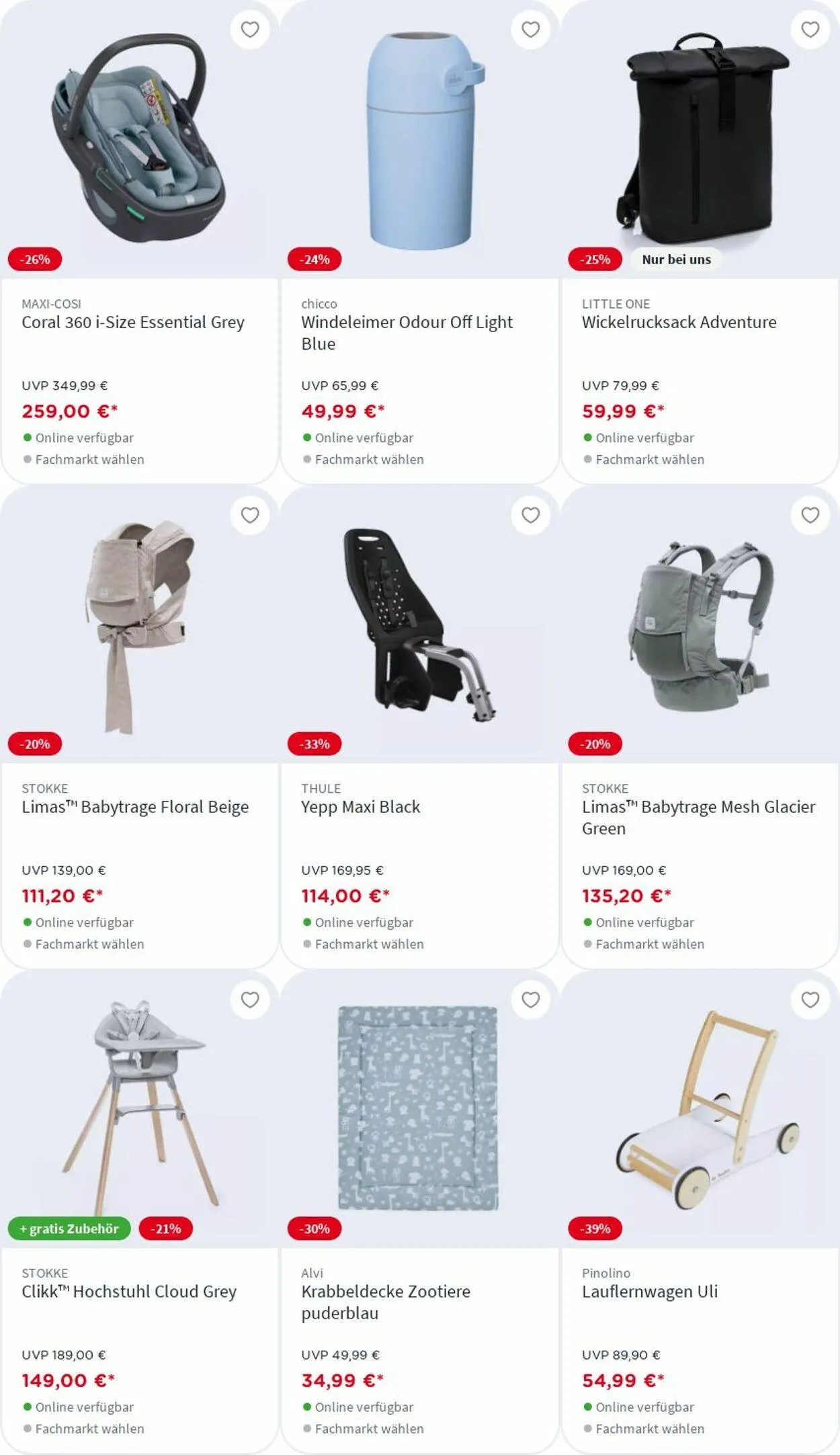 BabyOne Aktueller Prospekt von 10. März bis 16. März 2025 - Prospekt seite 32