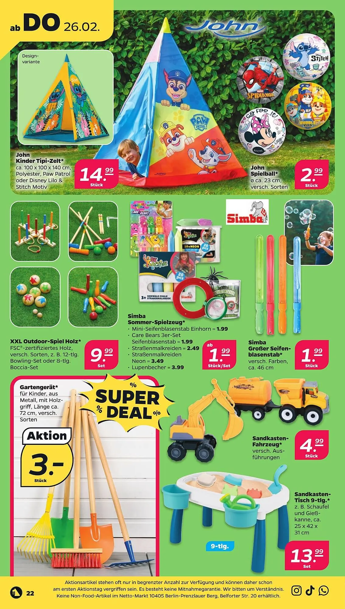 NETTO Prospekt von 23. Februar bis 28. Februar 2026 - Prospekt seite 28