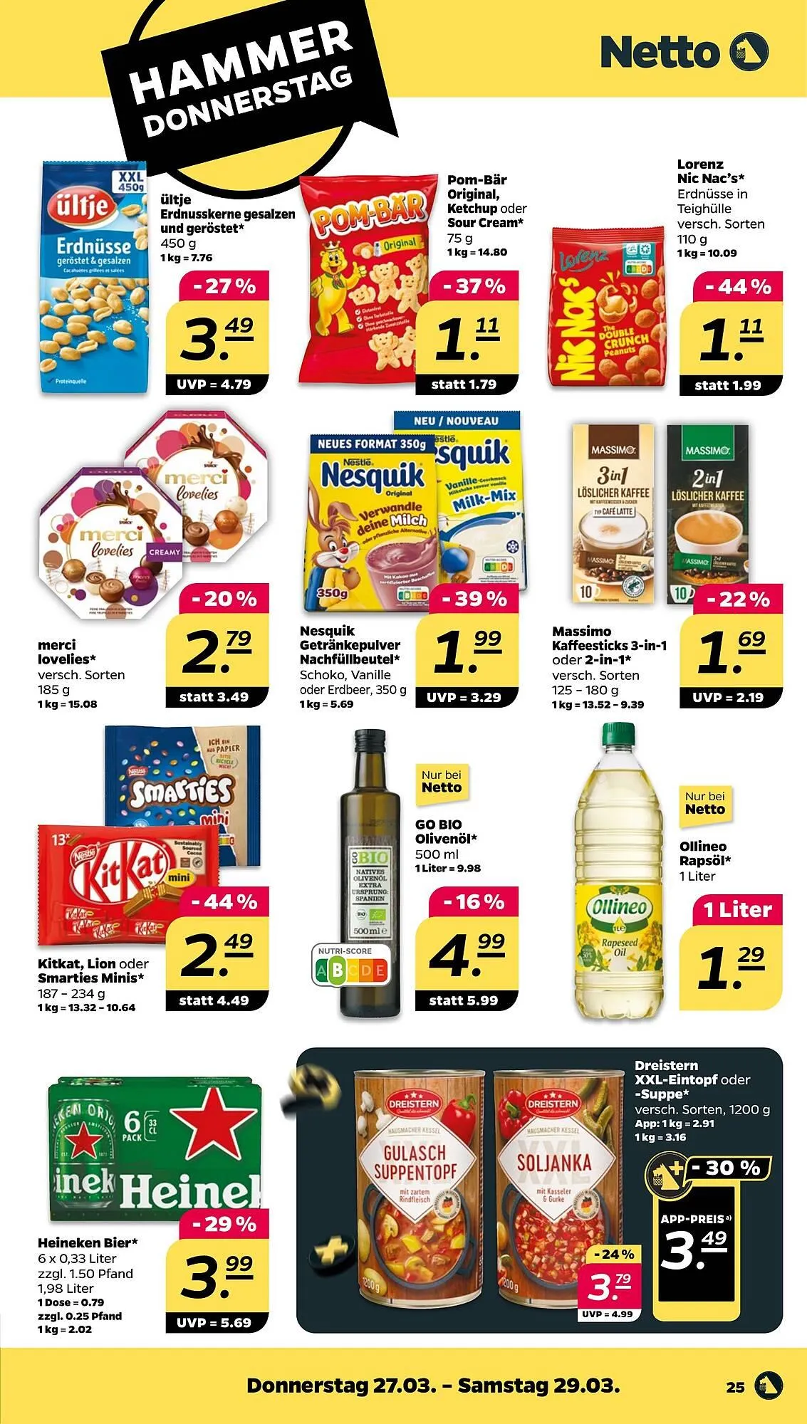NETTO Prospekt von 24. März bis 29. März 2025 - Prospekt seite 25