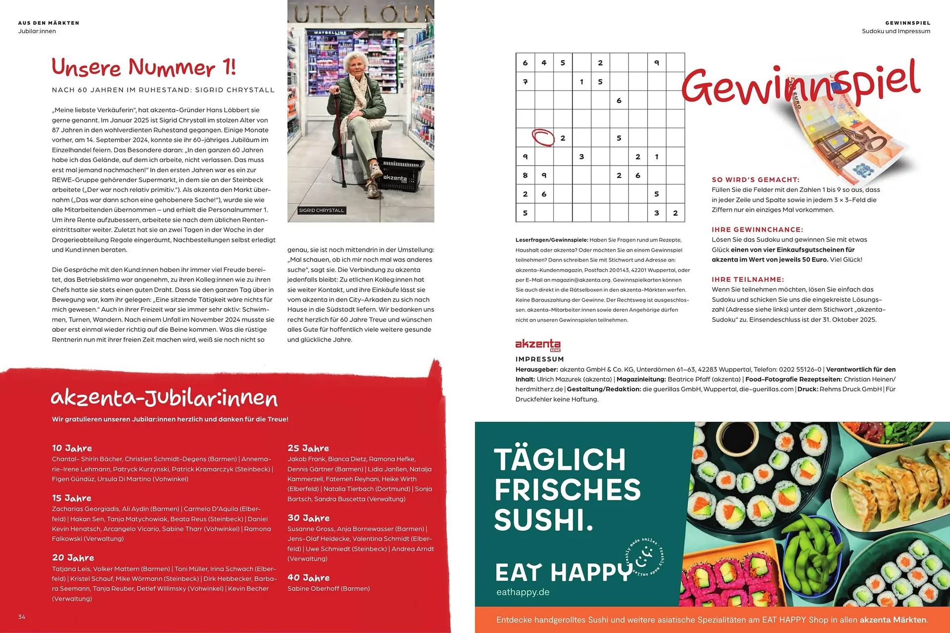 akzenta Prospekt von 1. Juli bis 31. Dezember 2025 - Prospekt seite 18