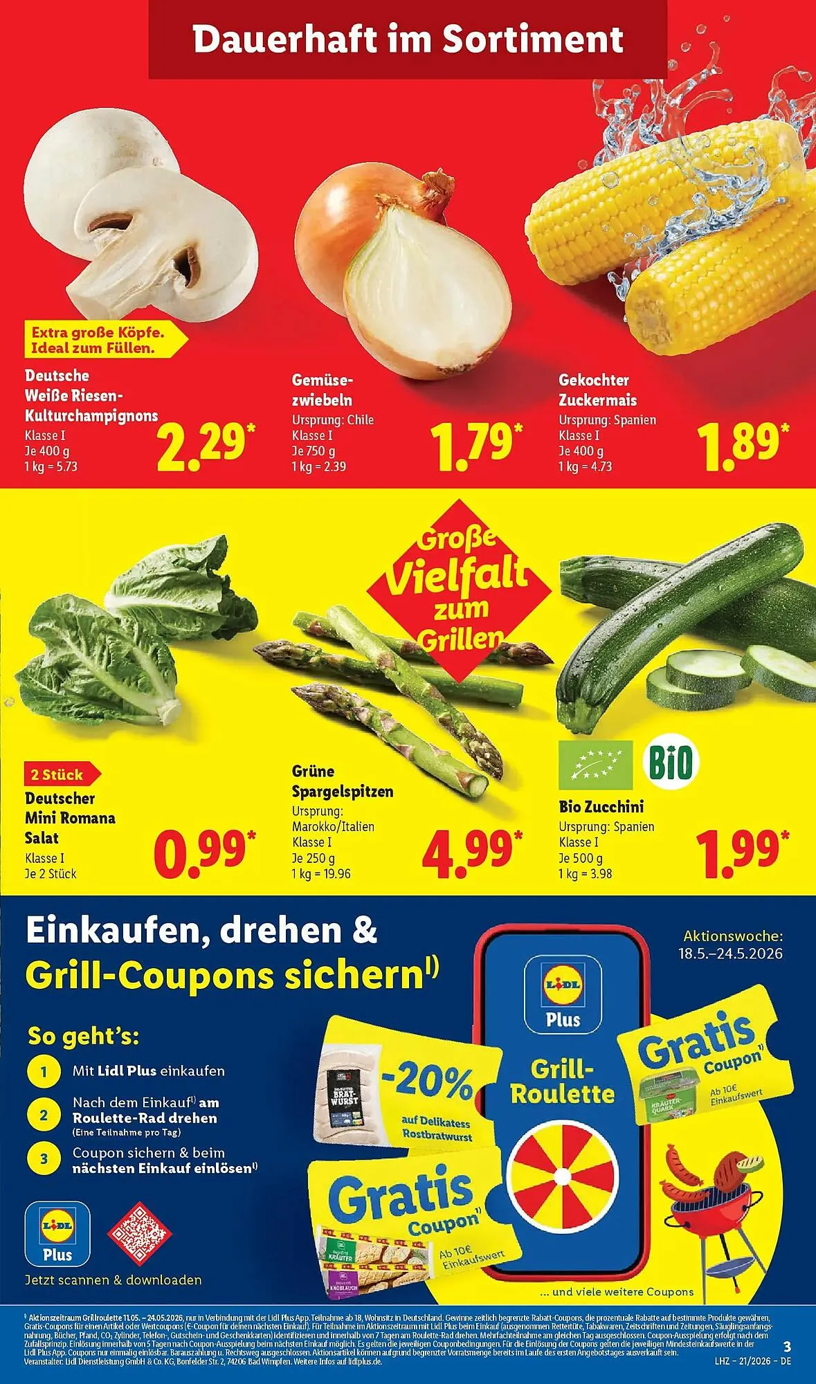 Lidl Prospekt von 17. Mai bis 23. Mai 2026 - Prospekt seite 7