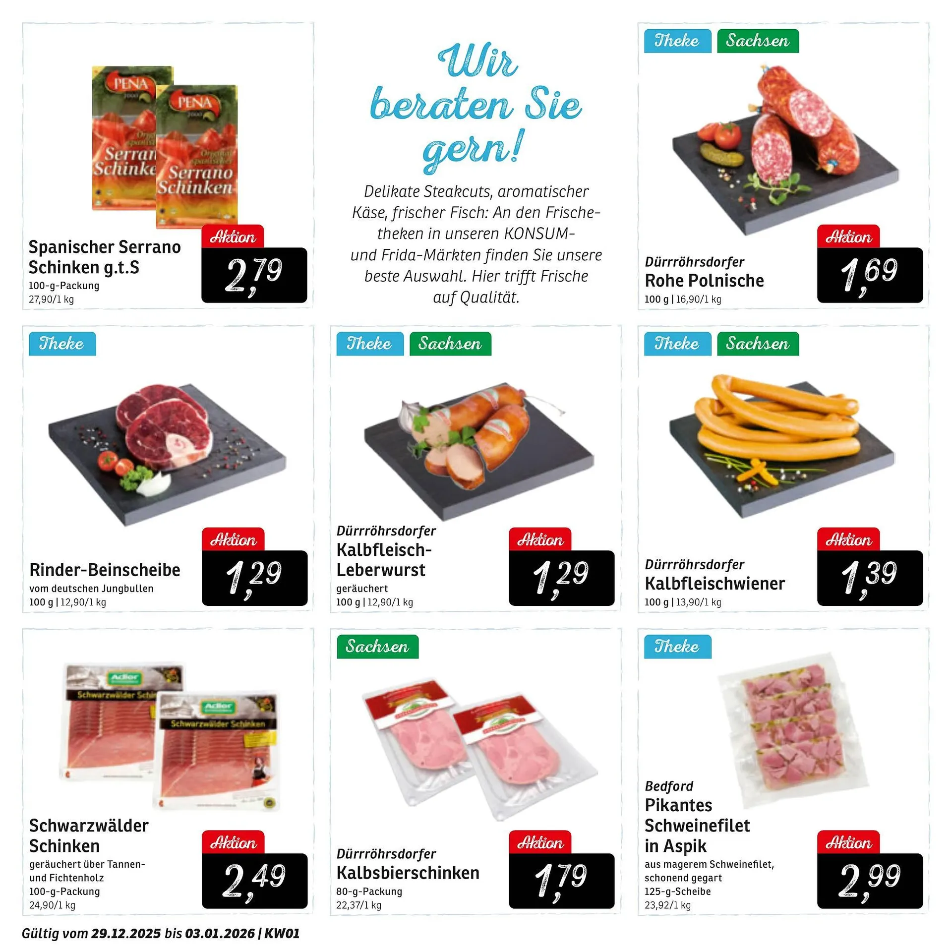 KONSUM Prospekt von 29. Dezember bis 3. Januar 2026 - Prospekt seite 4