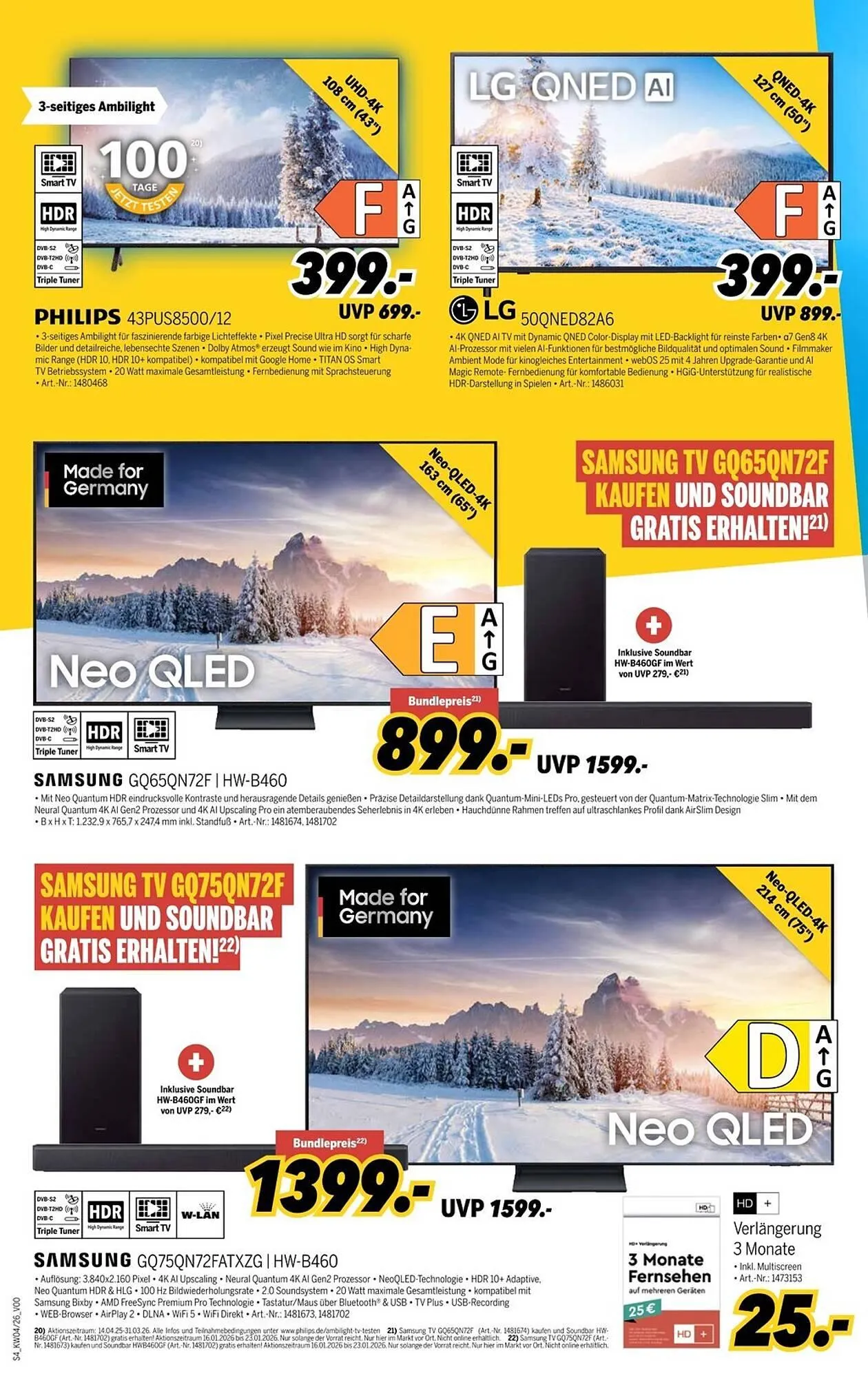 MEDIMAX Prospekt von 16. Januar bis 23. Januar 2026 - Prospekt seite 4