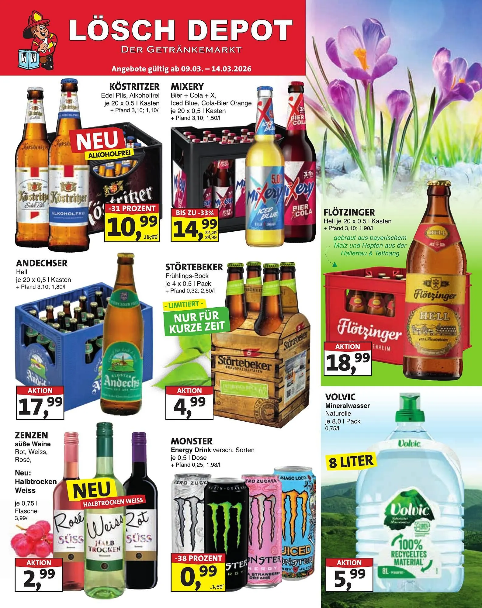 Lösch Depot Prospekt von 9. März bis 14. März 2026 - Prospekt seite 1