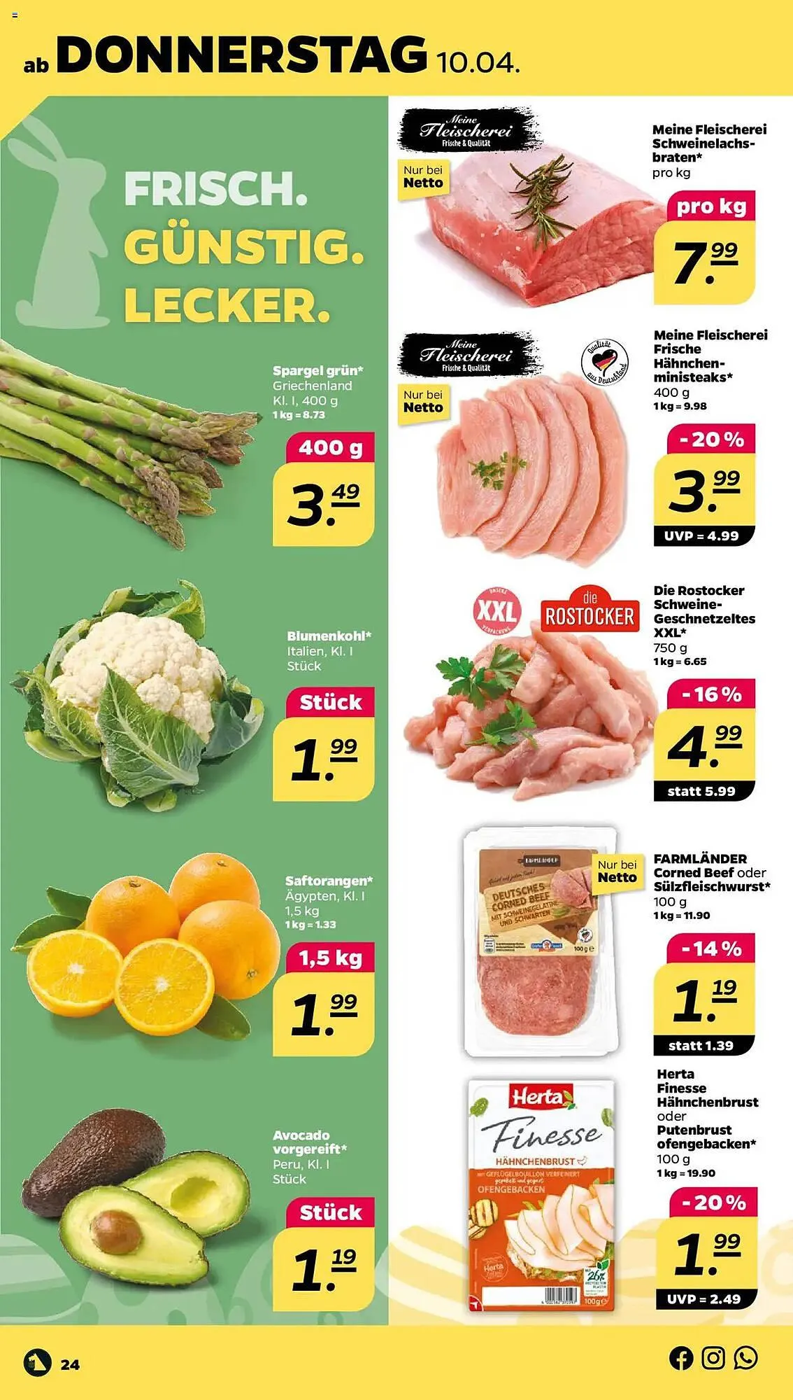 NETTO Prospekt von 7. April bis 12. April 2025 - Prospekt seite 24