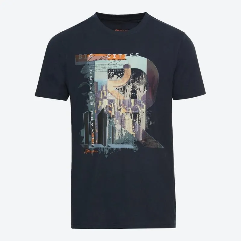 Herren-T-Shirt mit Frontdruck