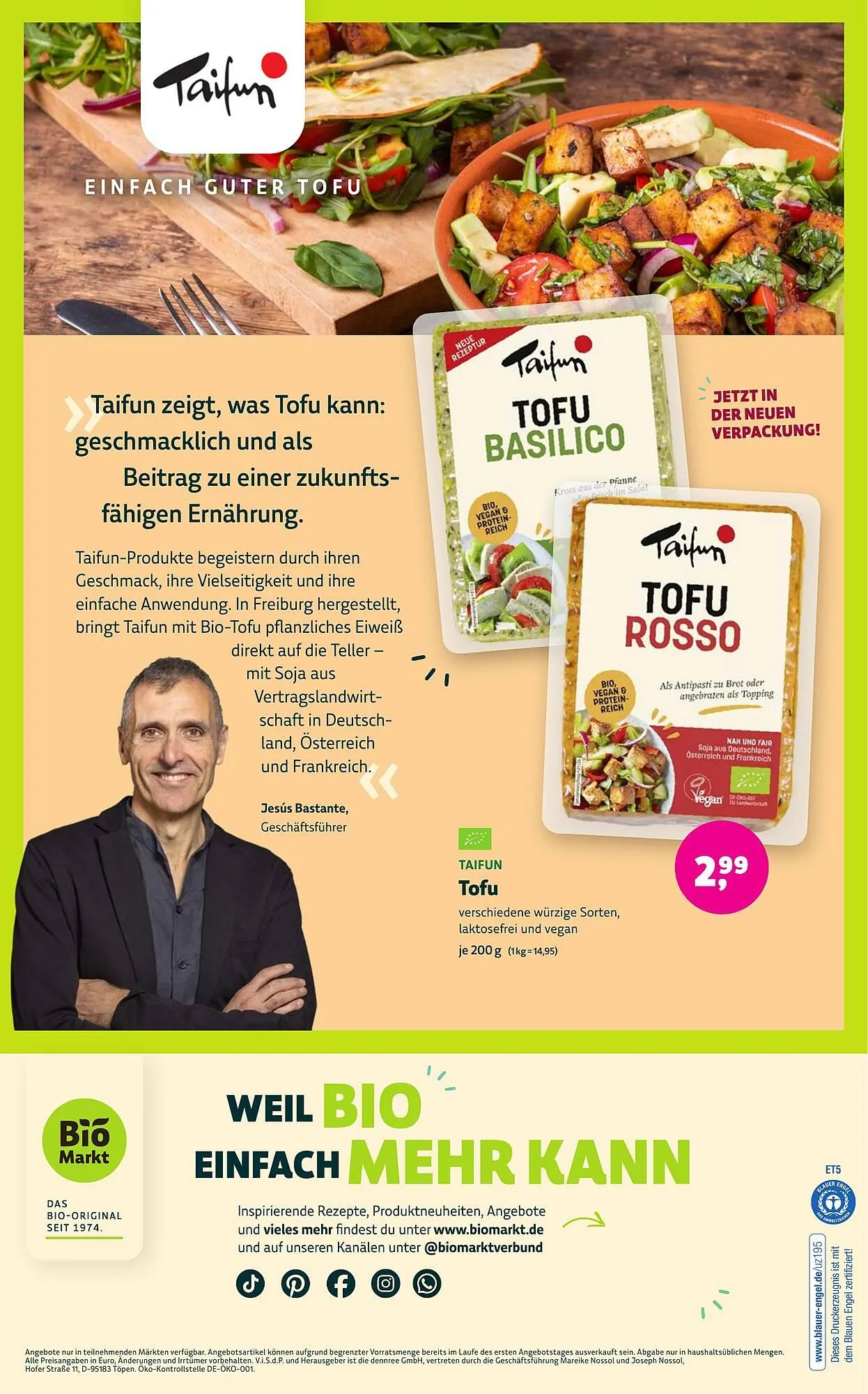 Aleco Biomarkt Prospekt von 11. Februar bis 24. Februar 2026 - Prospekt seite 14