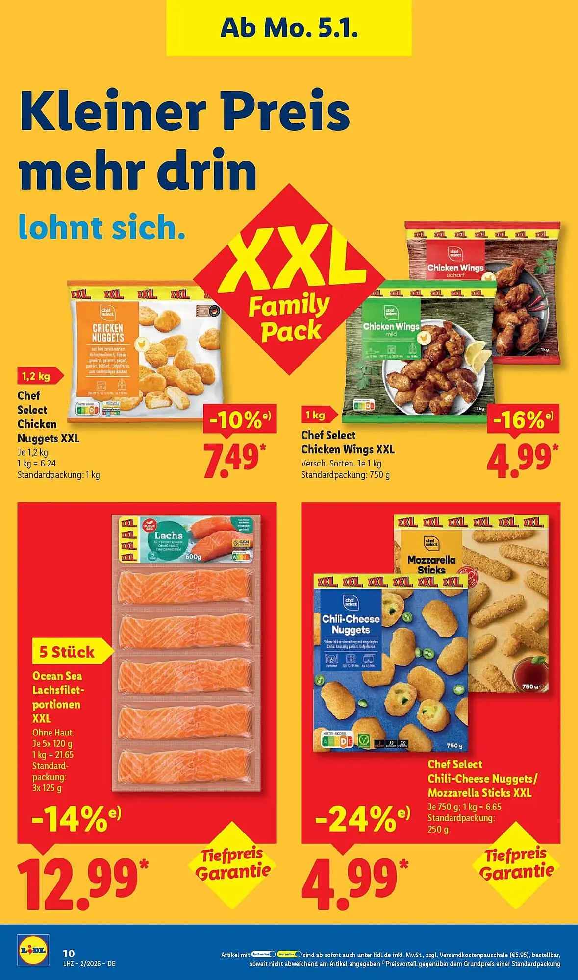 Lidl Prospekt von 4. Januar bis 10. Januar 2026 - Prospekt seite 16