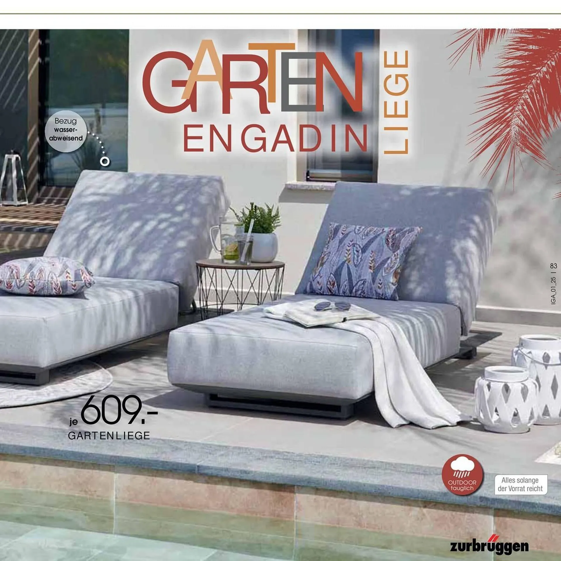 Zurbrüggen Prospekt von 14. Mai bis 31. August 2025 - Prospekt seite 83