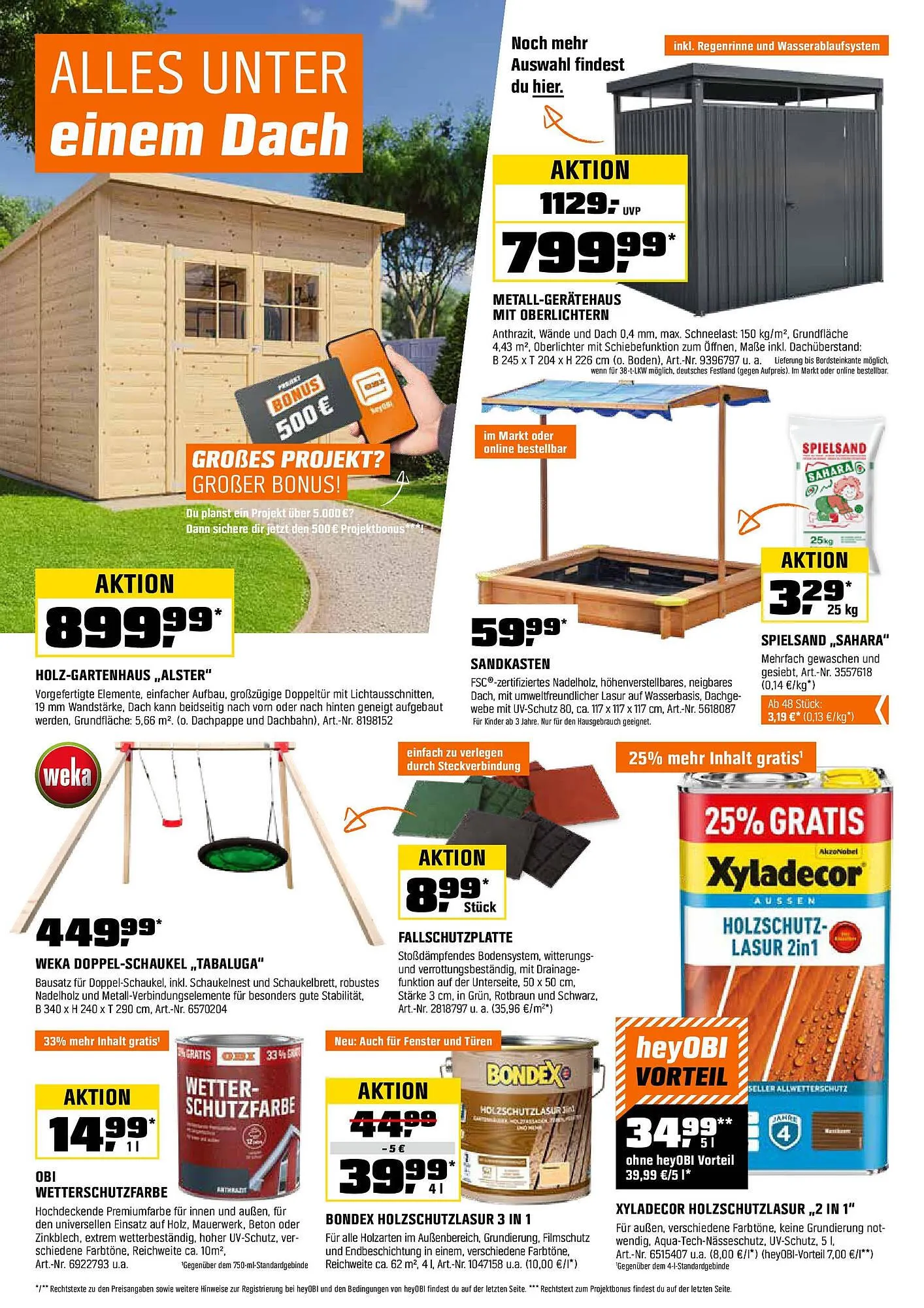 OBI Prospekt von 15. Juli bis 31. Juli 2025 - Prospekt seite 5