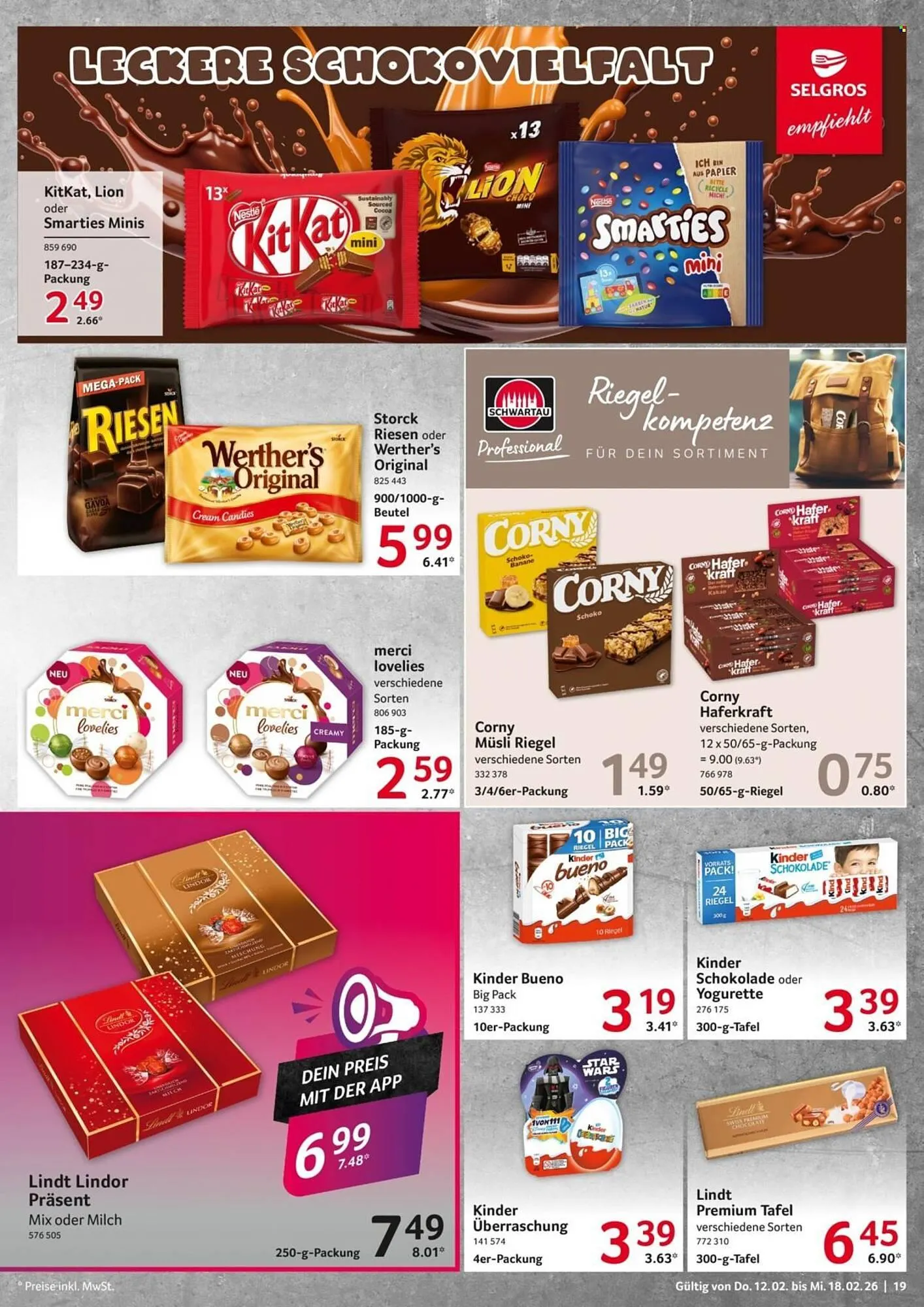 Selgros Prospekt von 12. Februar bis 18. Februar 2026 - Prospekt seite 19