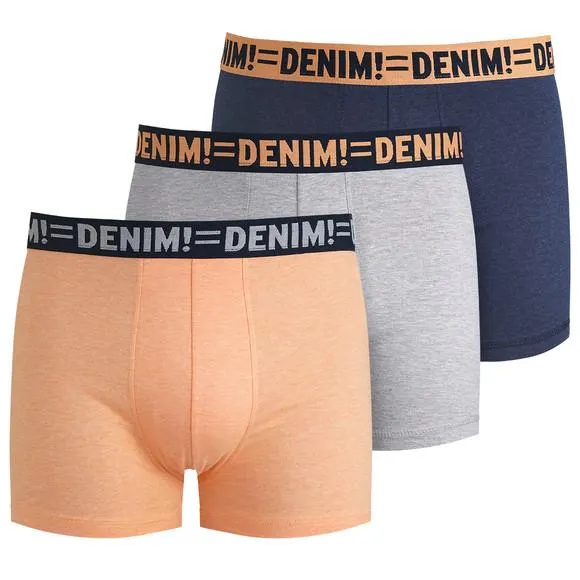 3 Herren Retroshorts meliert