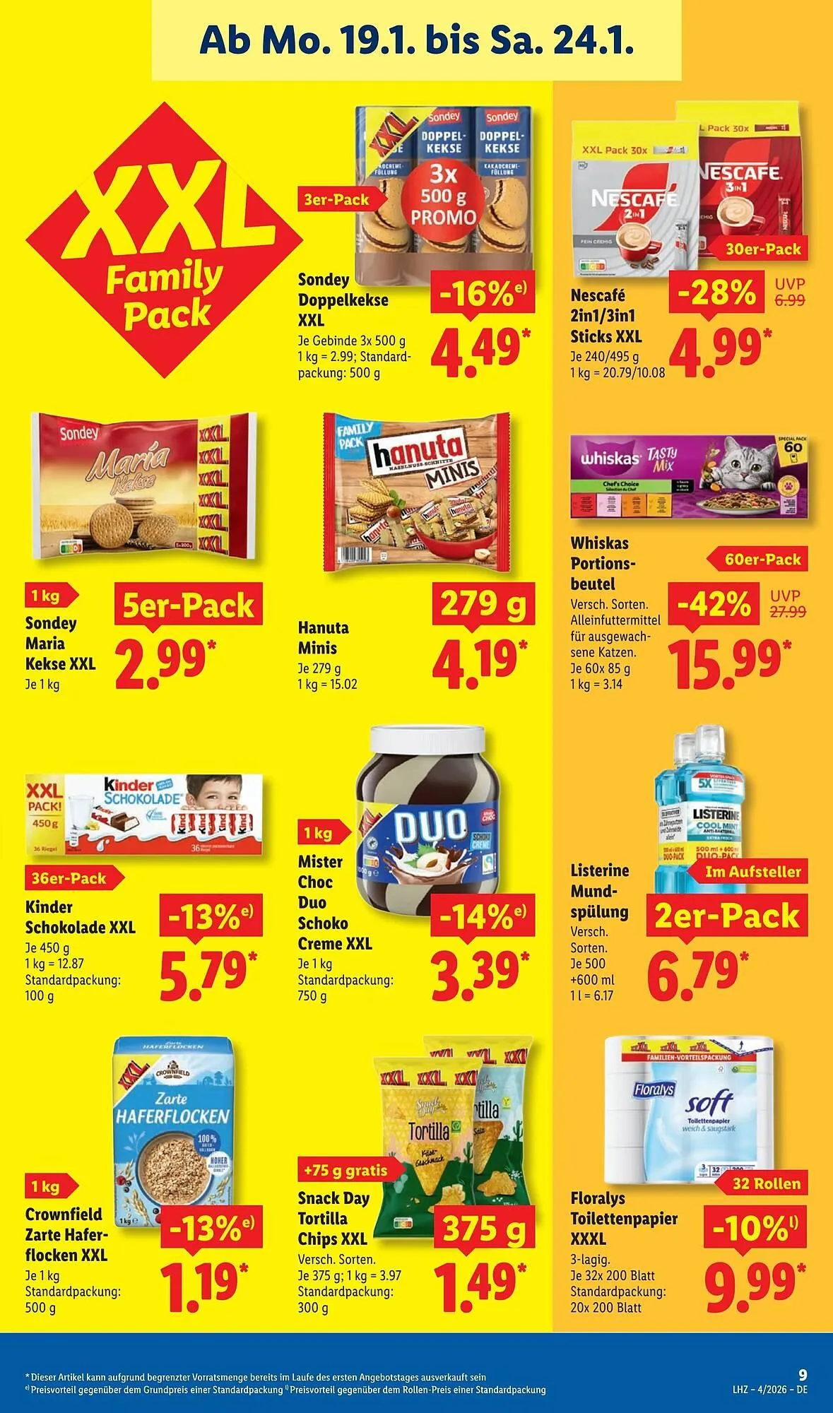 Lidl Prospekt von 19. Januar bis 25. Januar 2026 - Prospekt seite 15