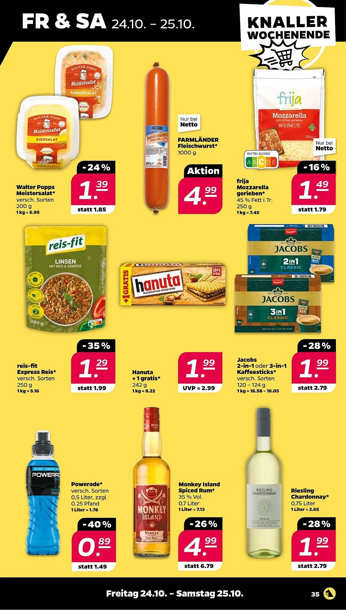NETTO Prospekt von 20. Oktober bis 25. Oktober 2025 - Prospekt seite 37