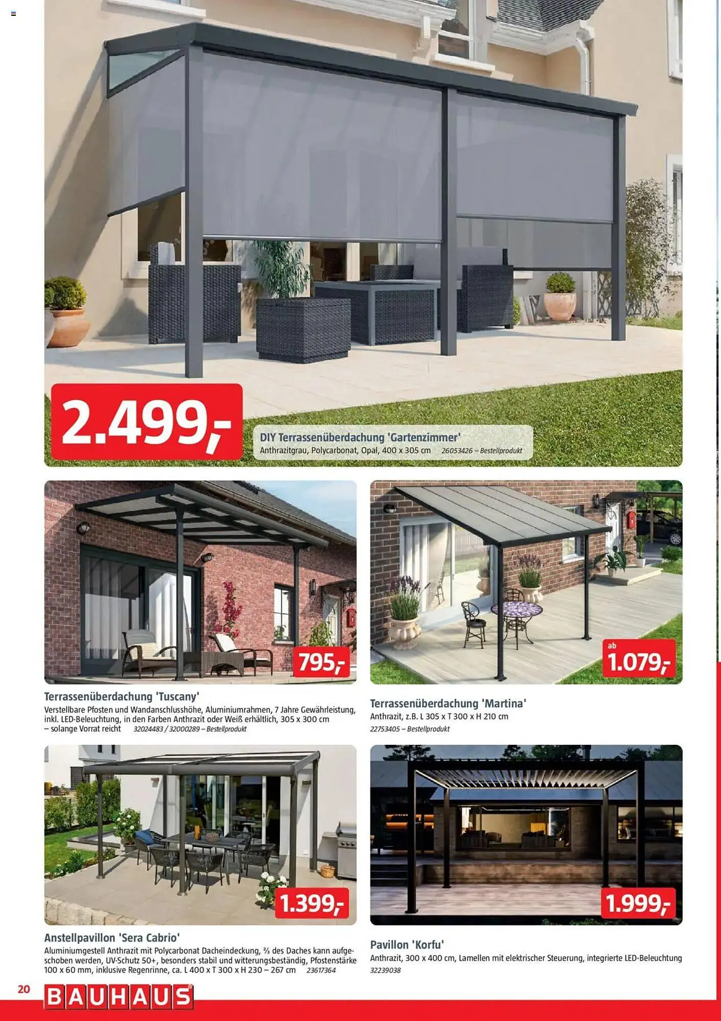 Bauhaus Prospekt von 3. Mai bis 31. Mai 2025 - Prospekt seite 20