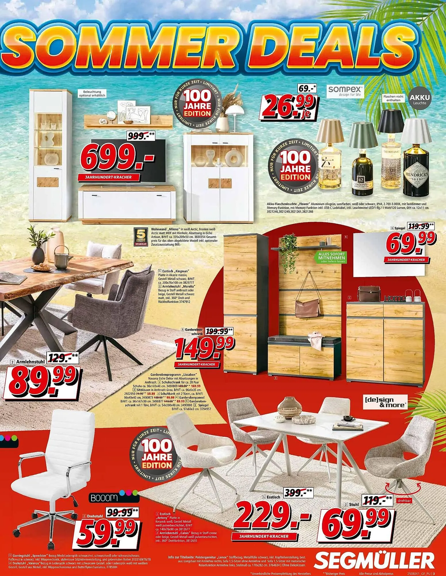Segmüller Prospekt von 2. August bis 16. August 2025 - Prospekt seite 3