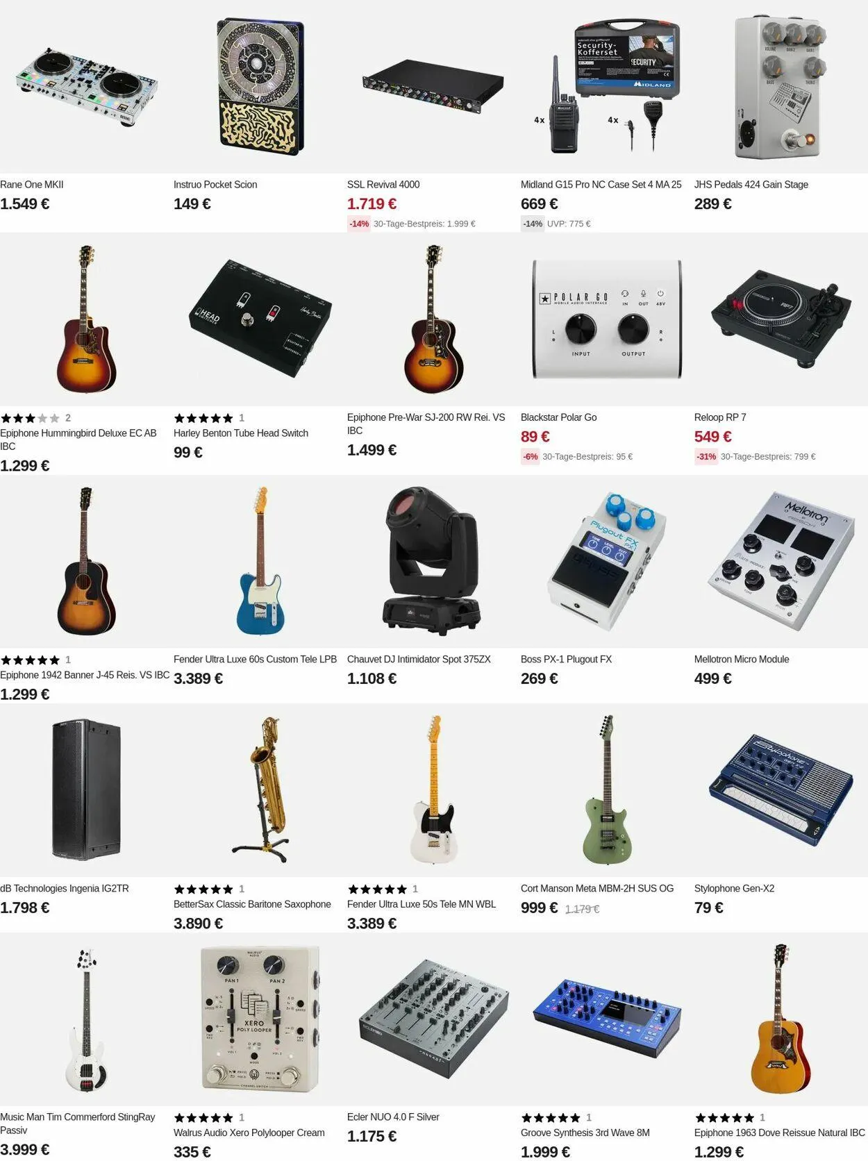 Thomann Aktueller Prospekt von 8. September bis 17. September 2025 - Prospekt seite 2