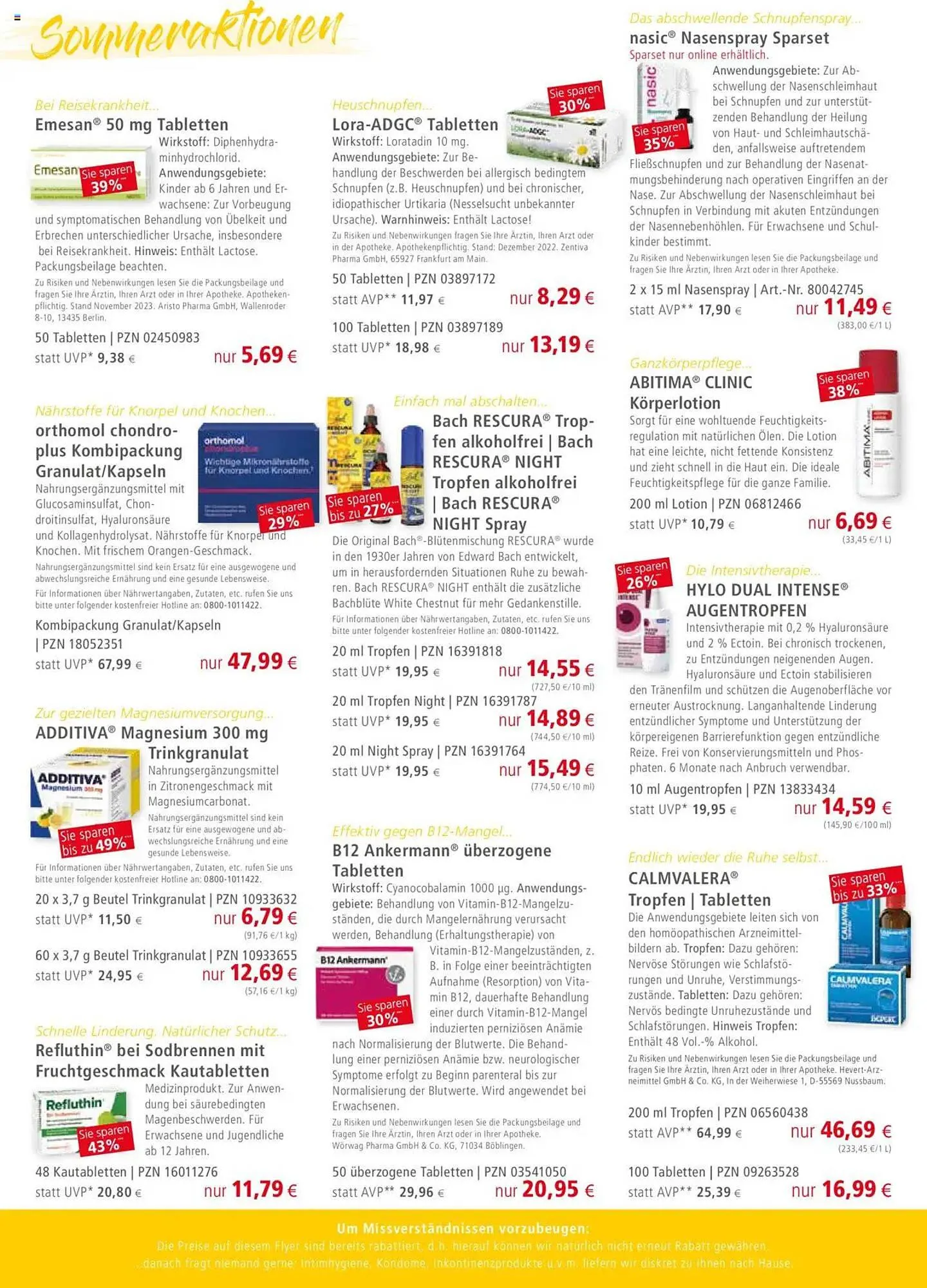 Apotal Prospekt von 2. Juni bis 31. Juli 2025 - Prospekt seite 4