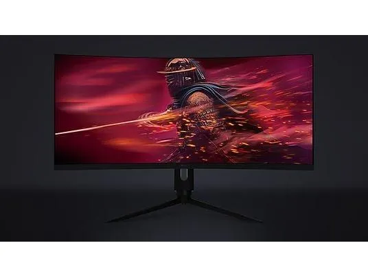 PEAQ PMO G342-CWQK 34 Zoll UWQHD Gaming Monitor (1 ms Reaktionszeit, 180 Hz)