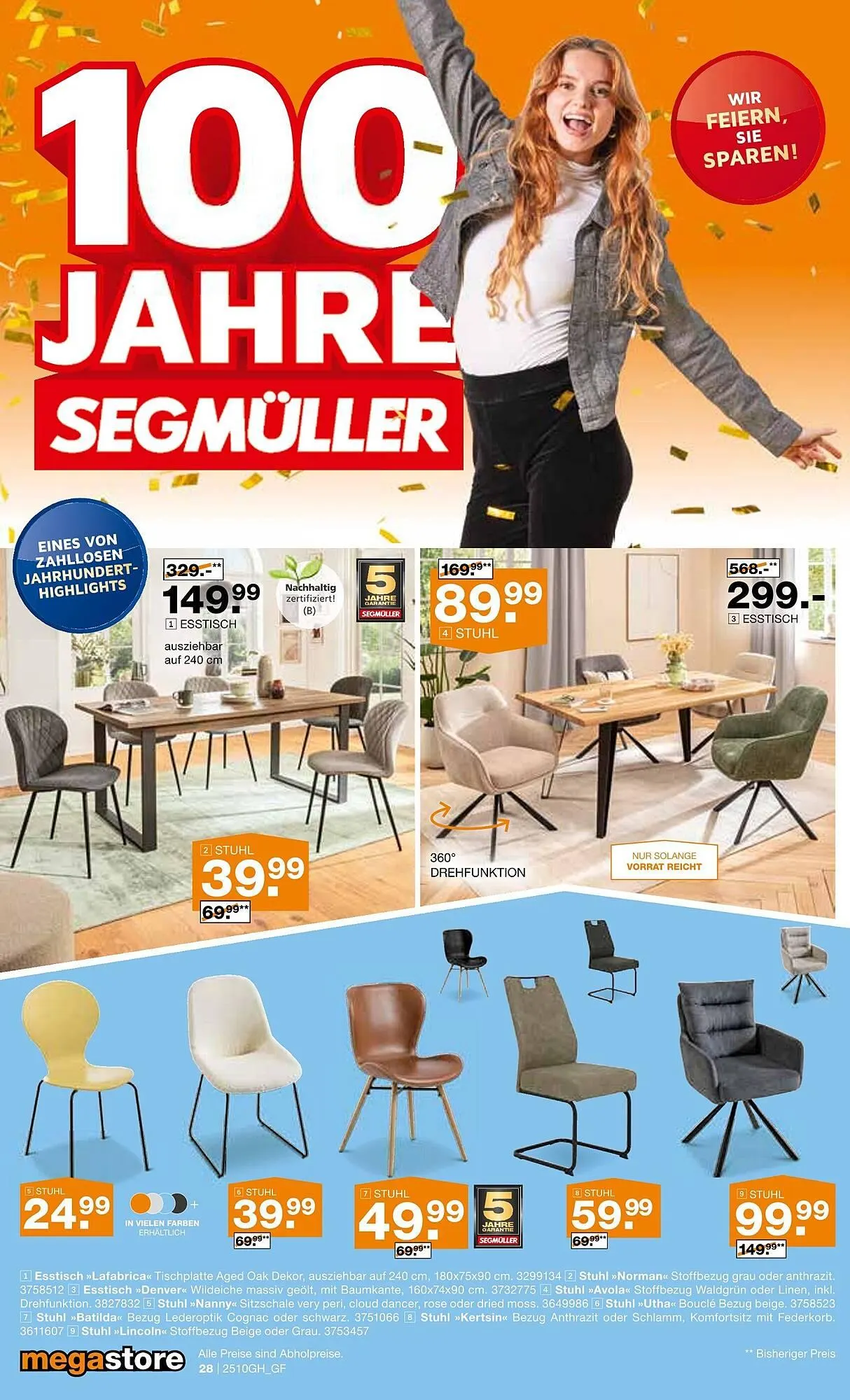 Segmüller Prospekt von 11. Oktober bis 1. November 2025 - Prospekt seite 52