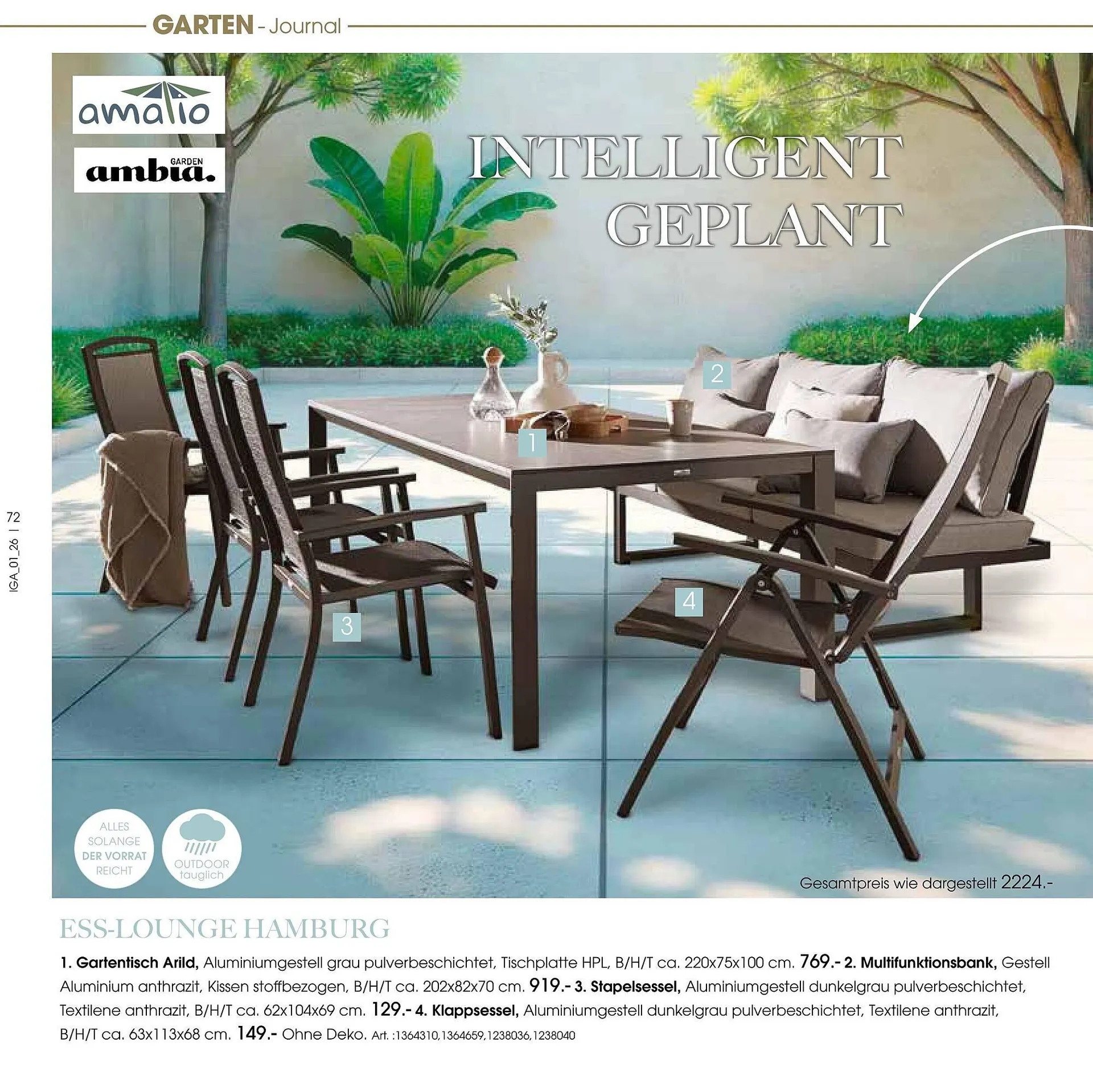 Zurbrüggen Prospekt von 17. März bis 31. August 2026 - Prospekt seite 72