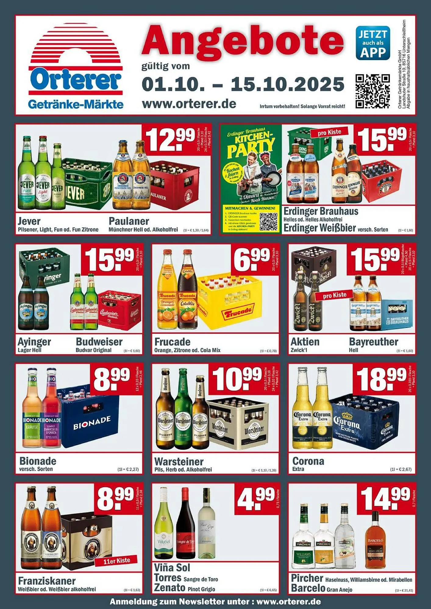 Sobi Getränkemarkt Prospekt - 1